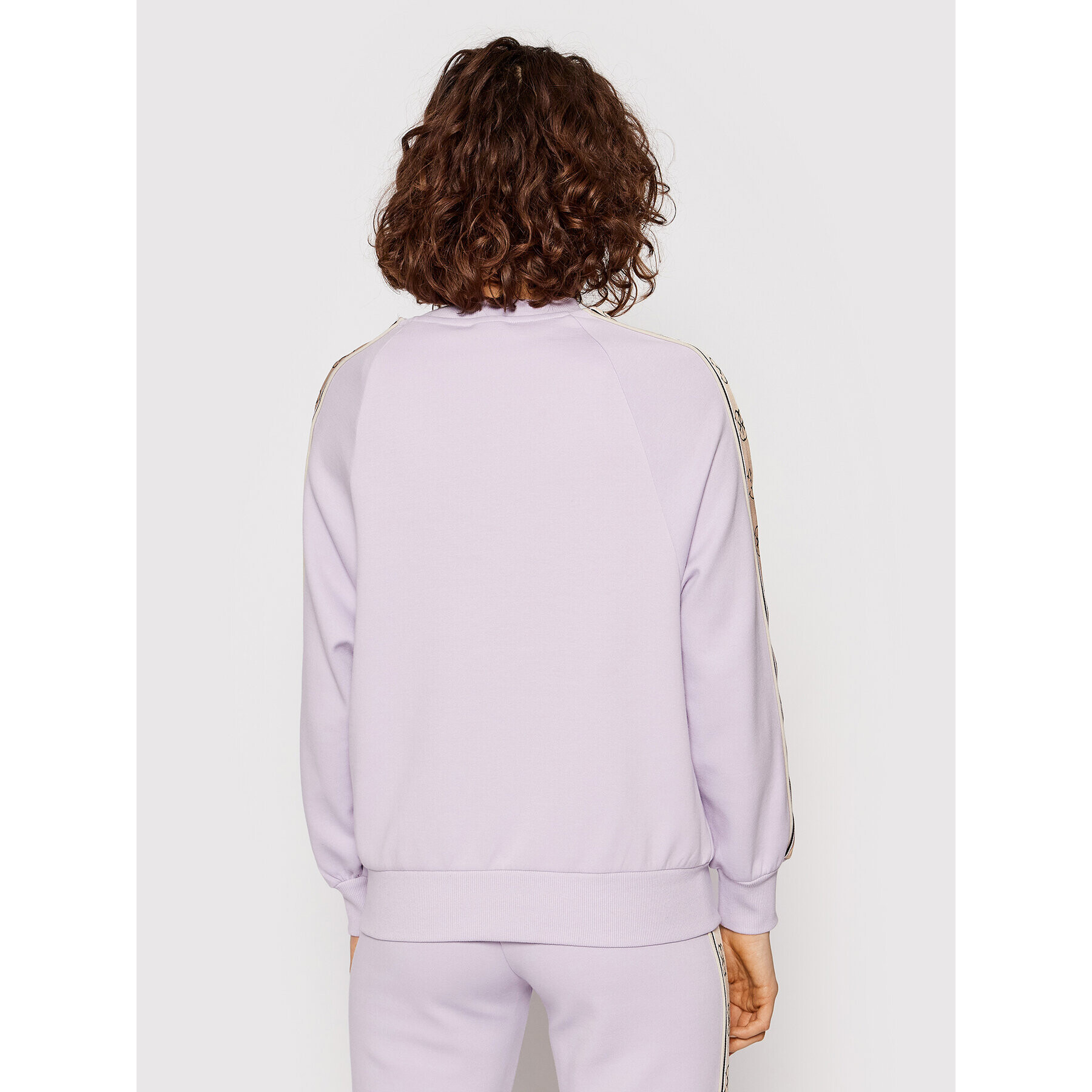 Guess Bluză V2GQ15 KA3P1 Violet Relaxed Fit - Pled.ro