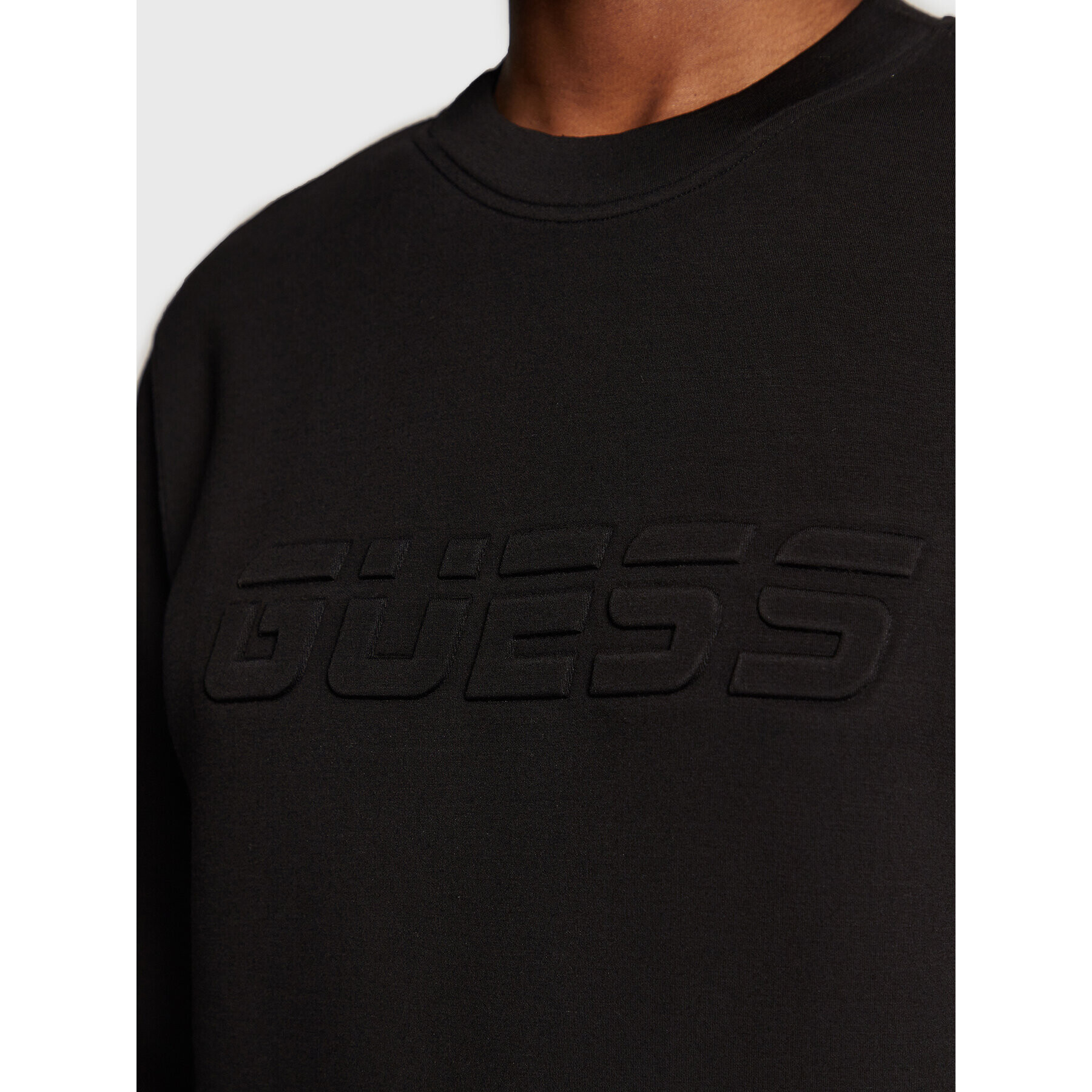 Guess Bluză V2GQ17 KAMN2 Negru Regular Fit - Pled.ro