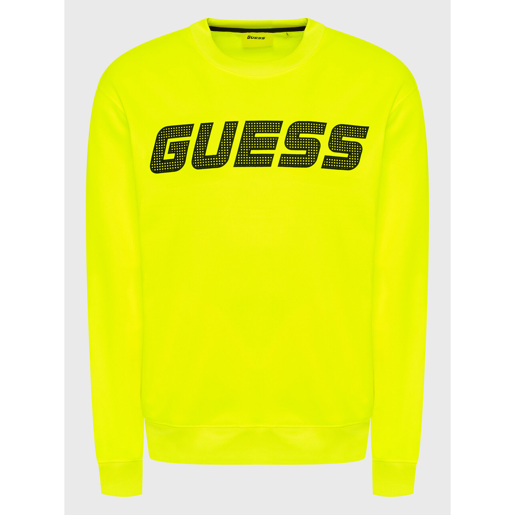 Guess Bluză Z2YQ17 FL04W Verde Regular Fit - Pled.ro