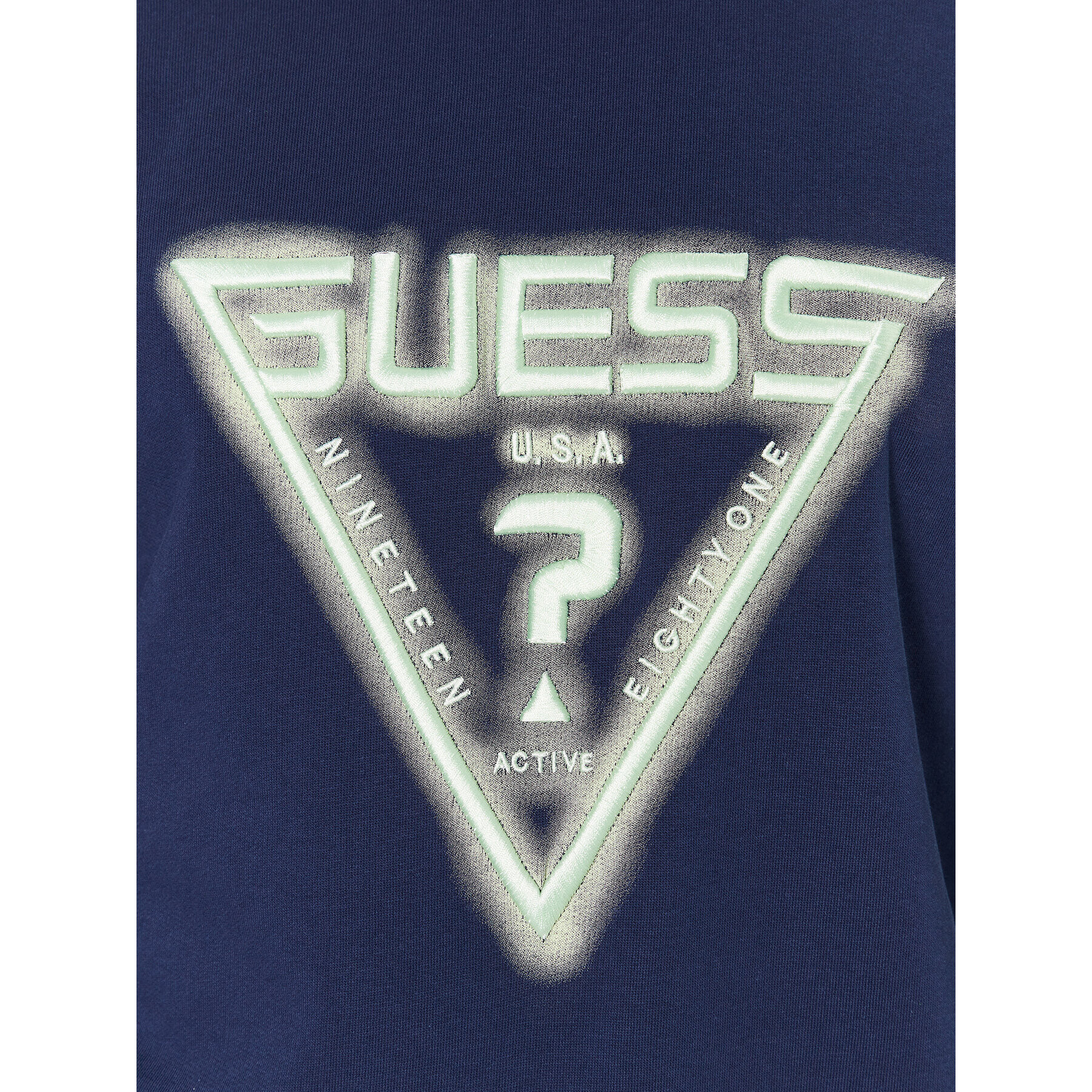 Guess Bluză Z3GQ20 FL04D Bleumarin Regular Fit - Pled.ro