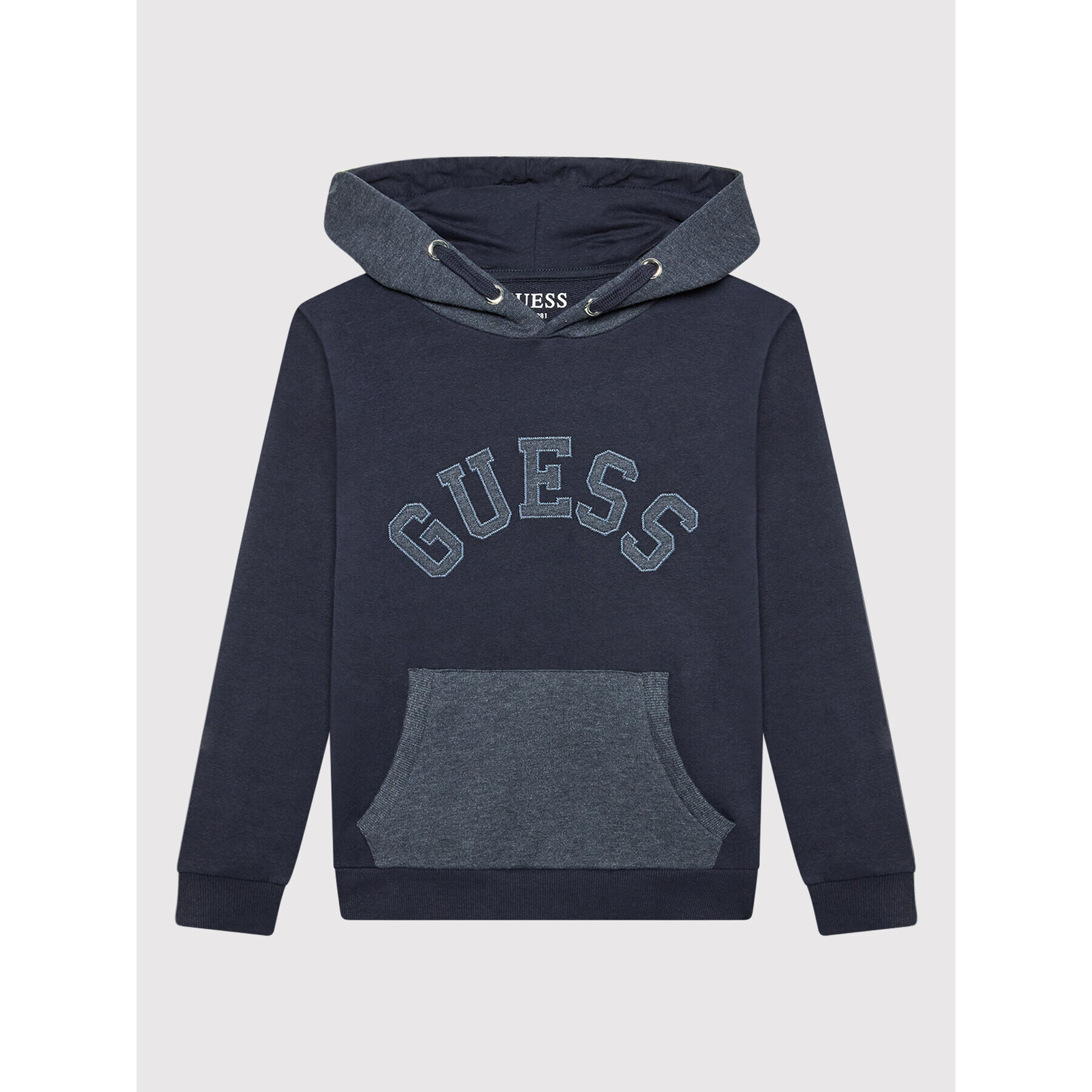 Guess Bluză H2YJ02 K8640 Bleumarin Regular Fit - Pled.ro