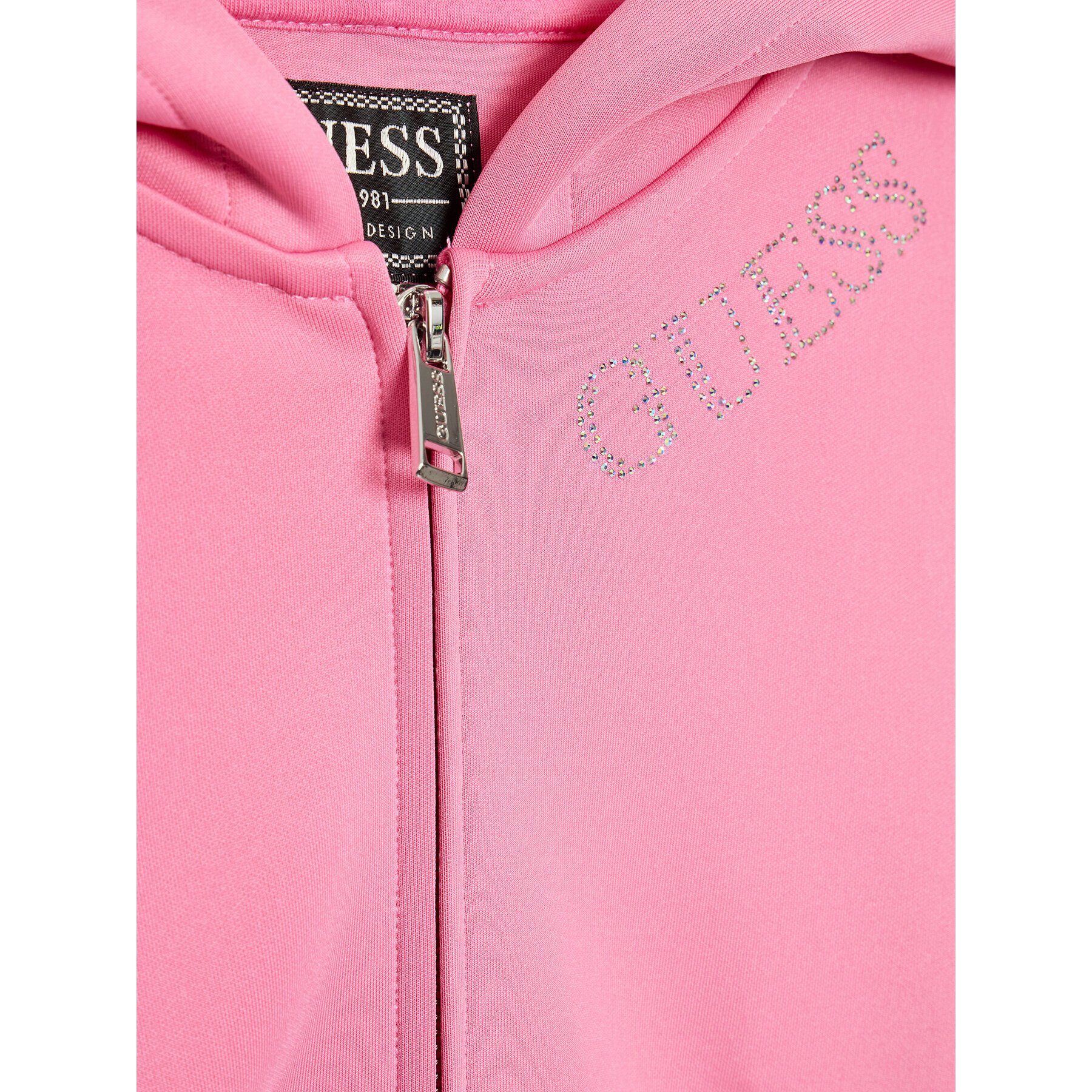 Guess Bluză J2BQ01 KAZQ0 Roz Relaxed Fit - Pled.ro