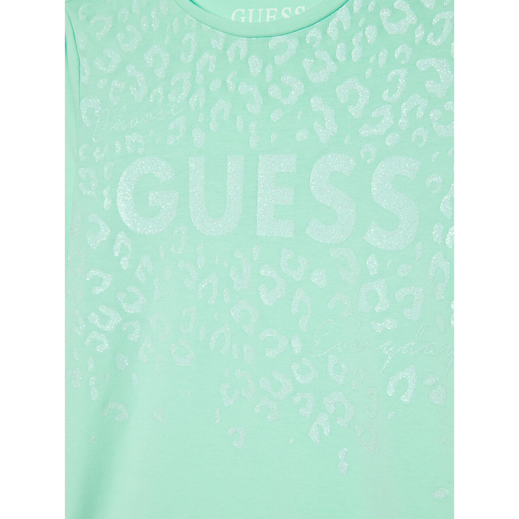 Guess Bluză J2YI01 K6YW1 Verde Regular Fit - Pled.ro