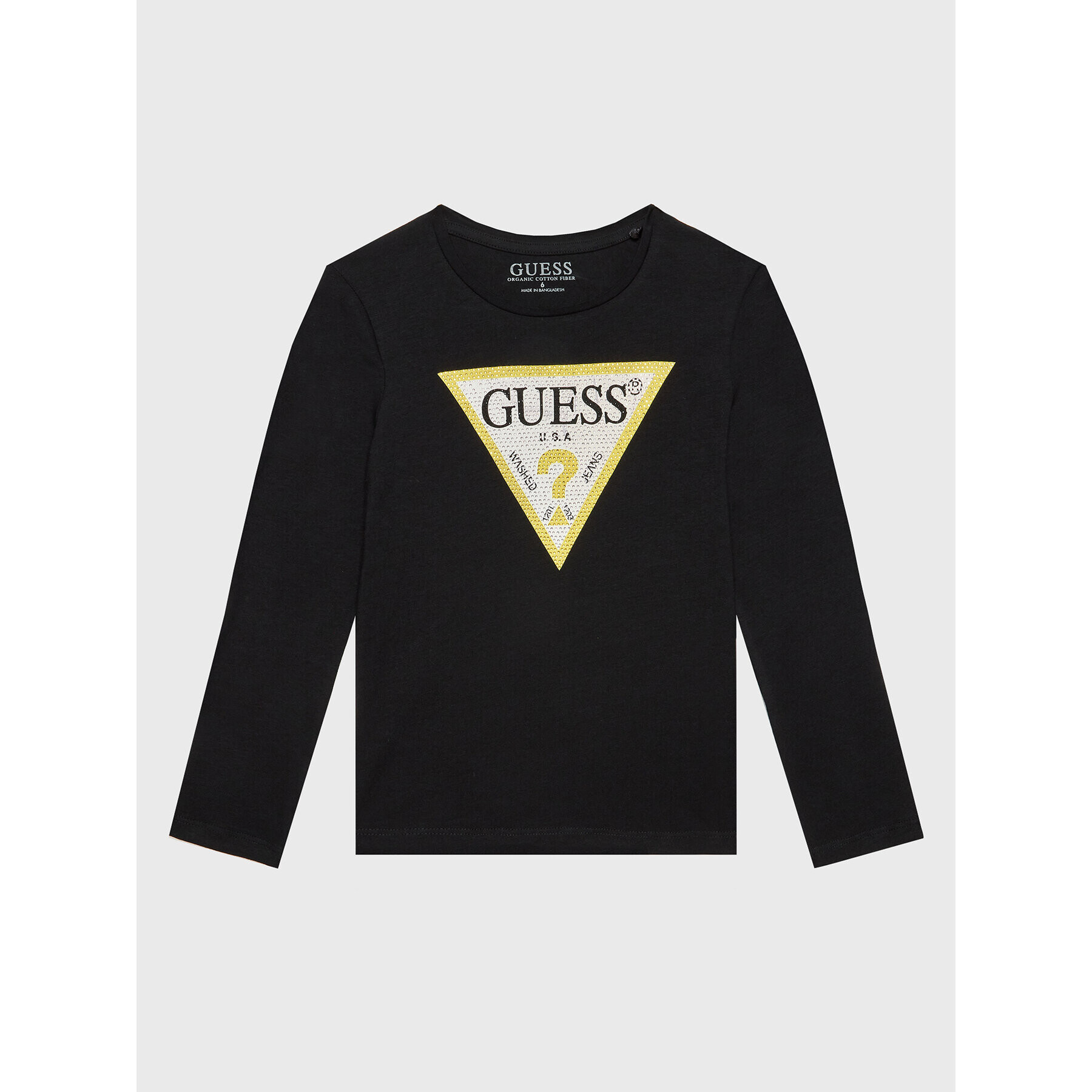 Guess Bluză J2YI50 K6YW1 Negru Regular Fit - Pled.ro