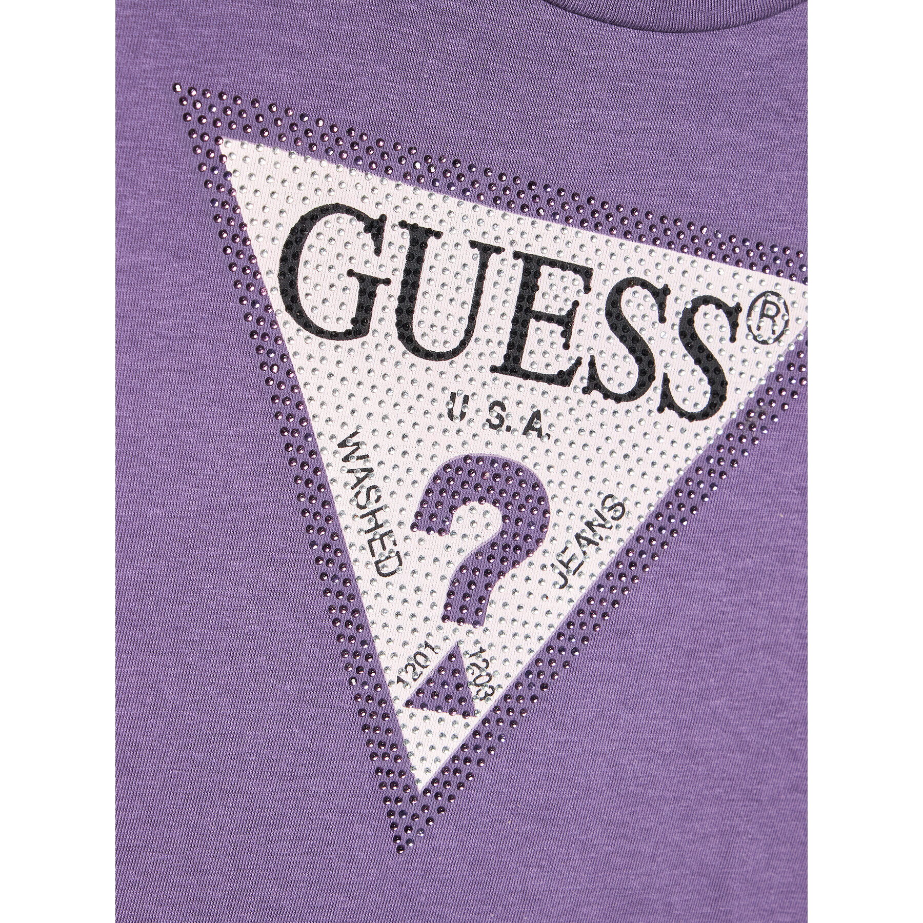 Guess Bluză J2YI50 K6YW1 Violet Regular Fit - Pled.ro