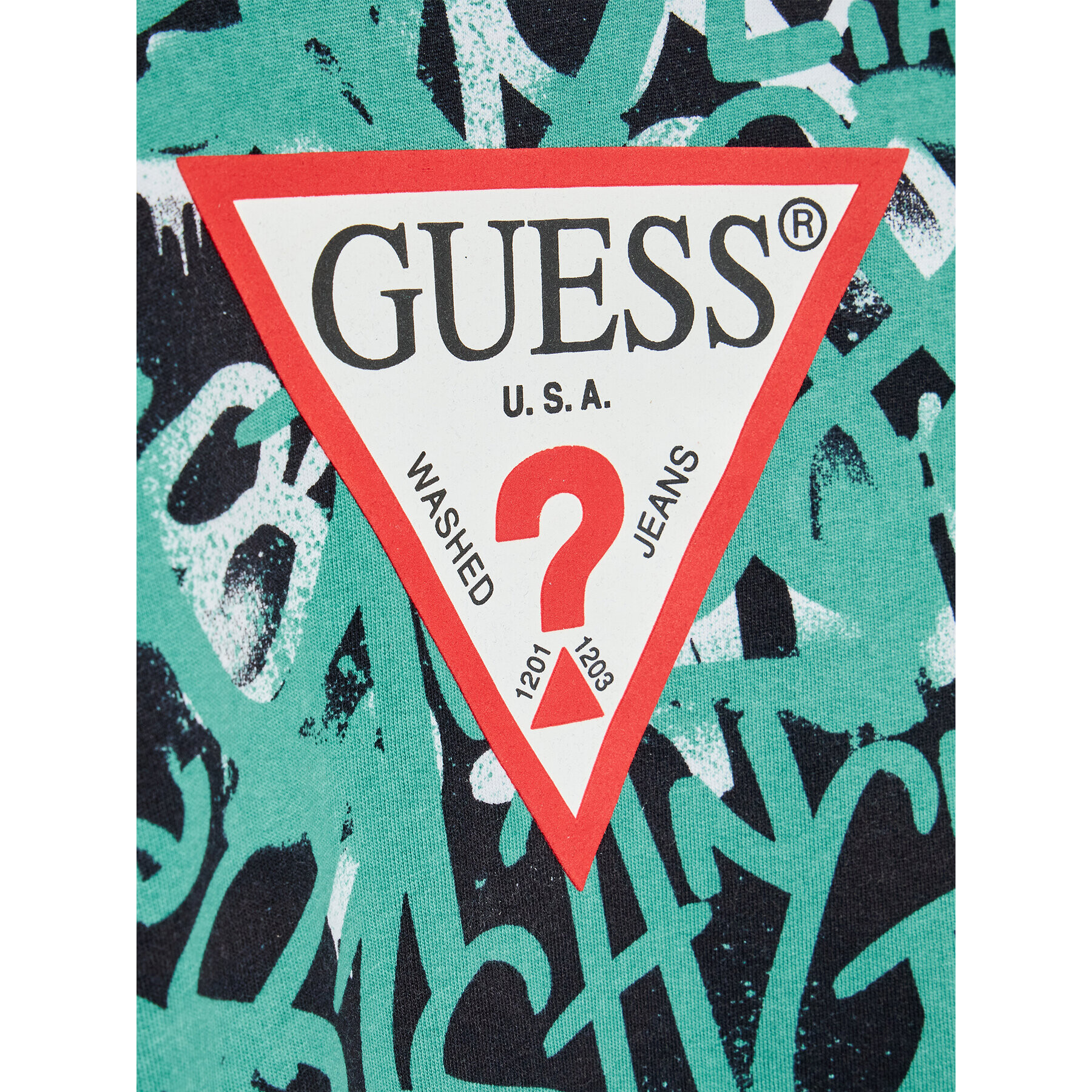 Guess Bluză L2BQ00 K8D80 Colorat Regular Fit - Pled.ro