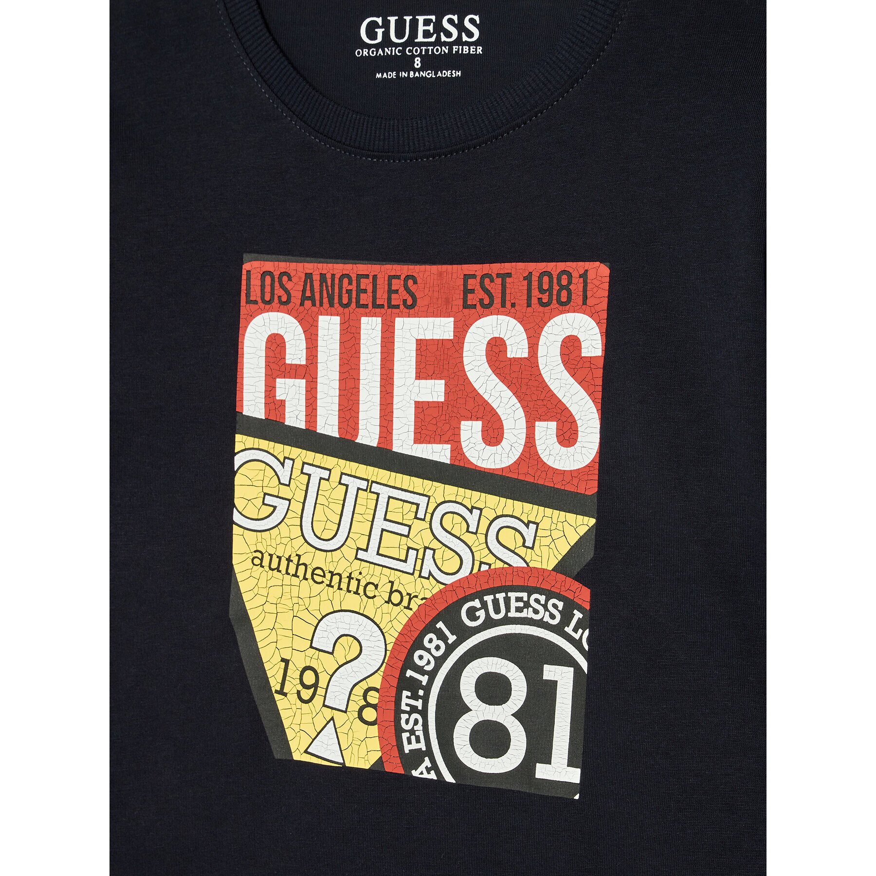 Guess Bluză L2YI01 K8HM0 Bleumarin Regular Fit - Pled.ro