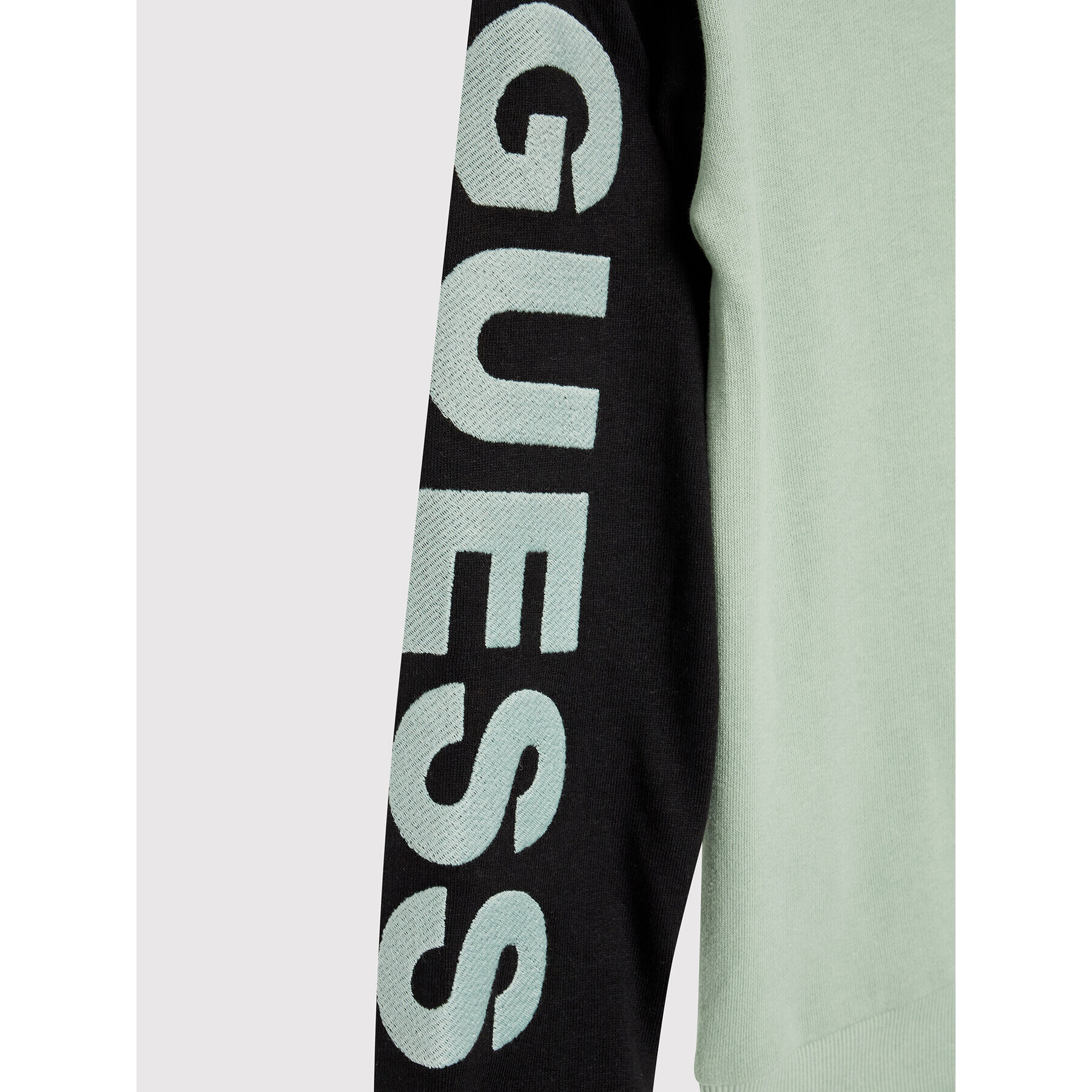 Guess Bluză L2YQ04 KA6R0 Verde Regular Fit - Pled.ro