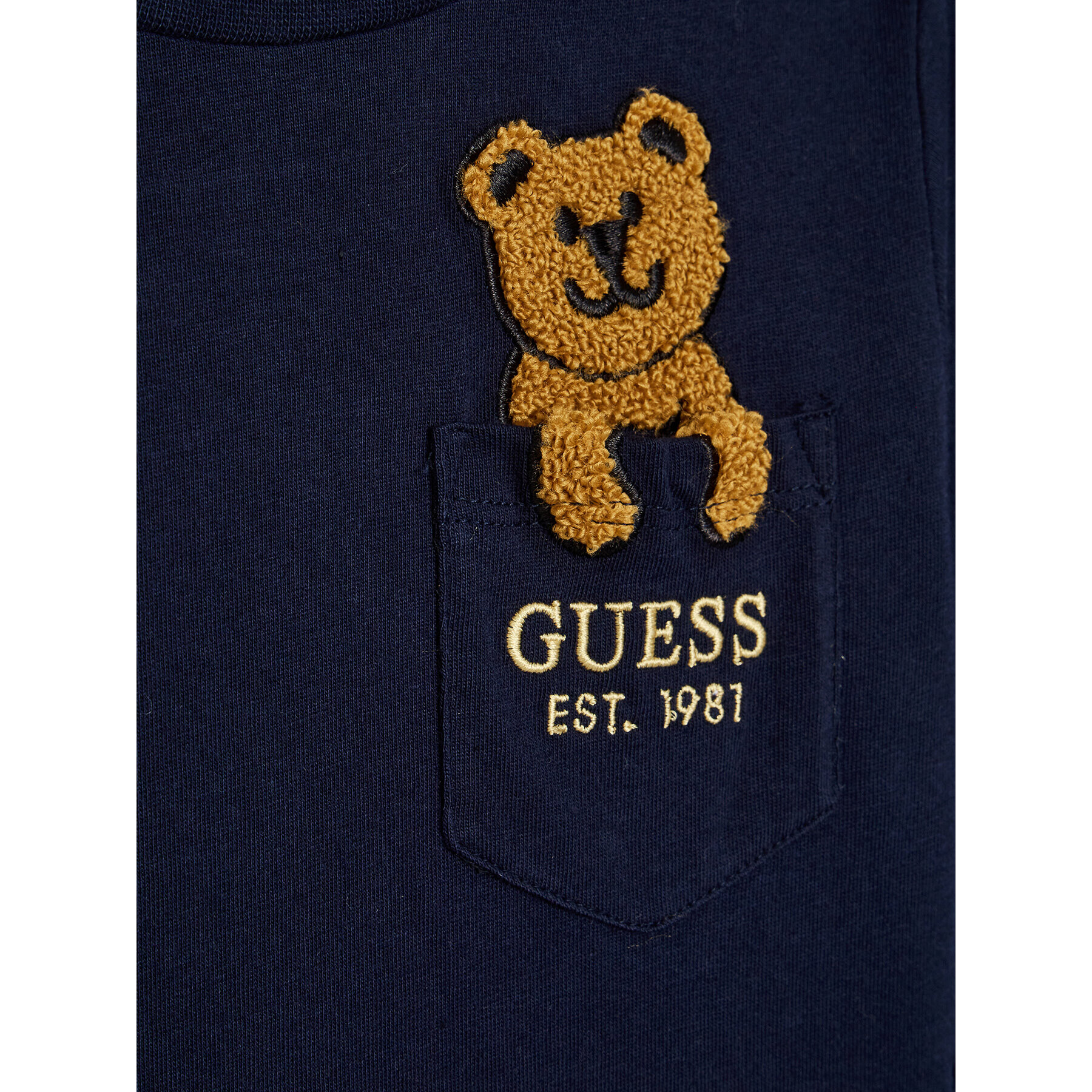 Guess Bluză N2BI27 I3Z11 Bleumarin Regular Fit - Pled.ro