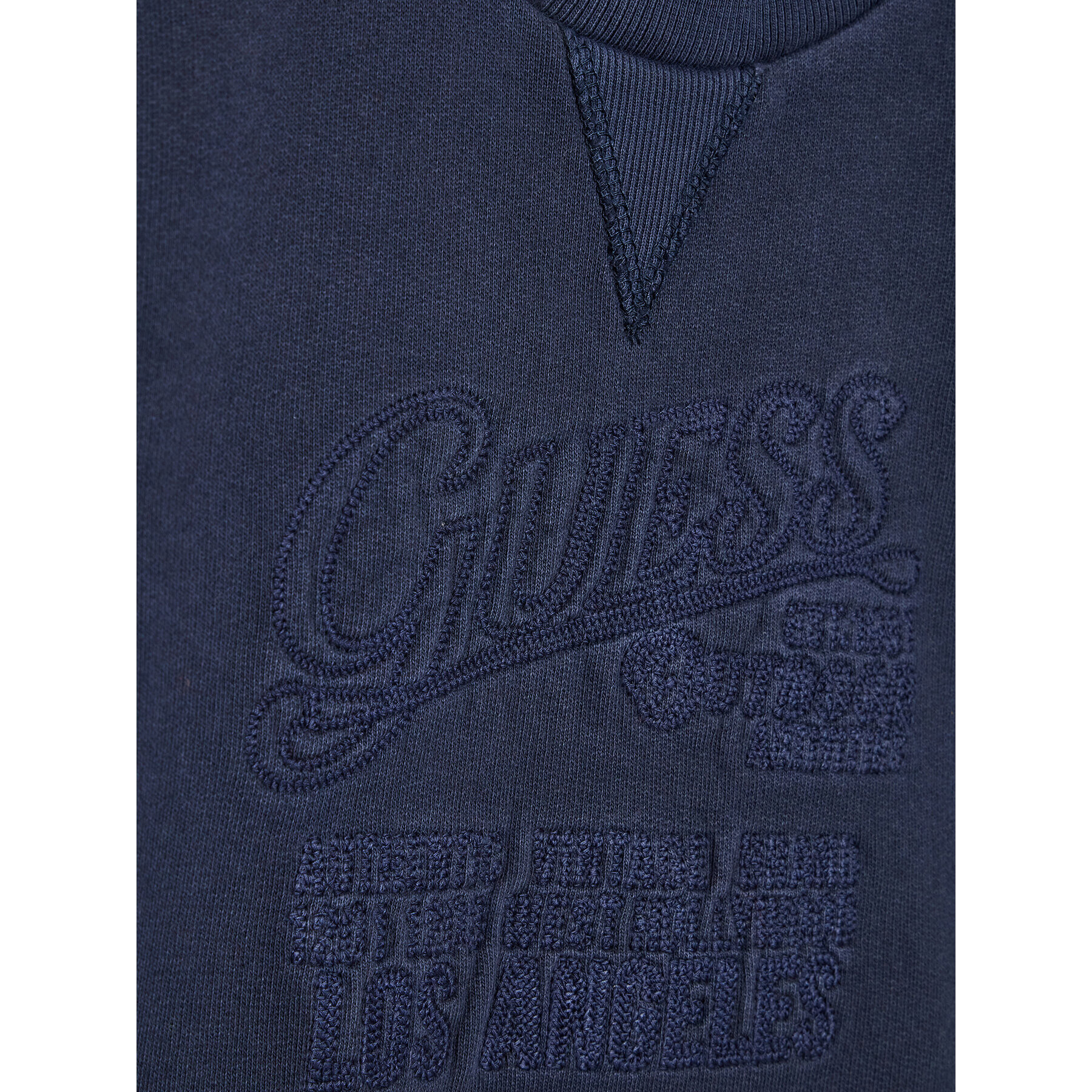 Guess Bluză N2BQ06 KAD73 Bleumarin Regular Fit - Pled.ro