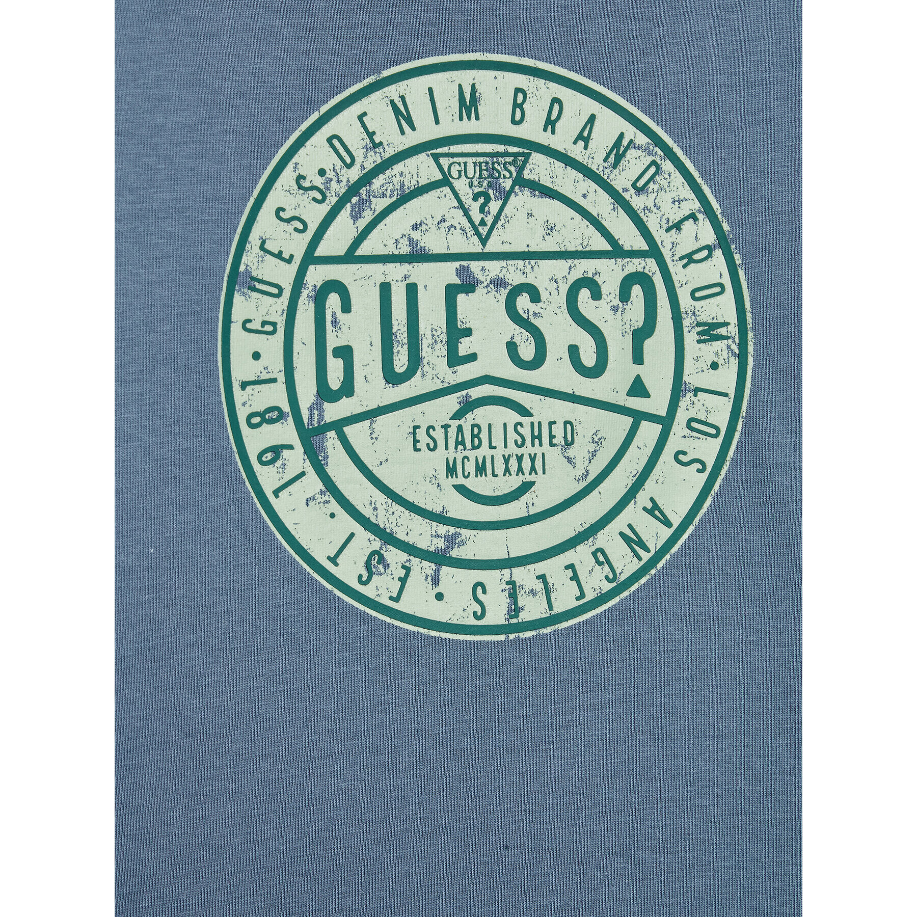 Guess Bluză N2YI22 K8HM0 Albastru Regular Fit - Pled.ro