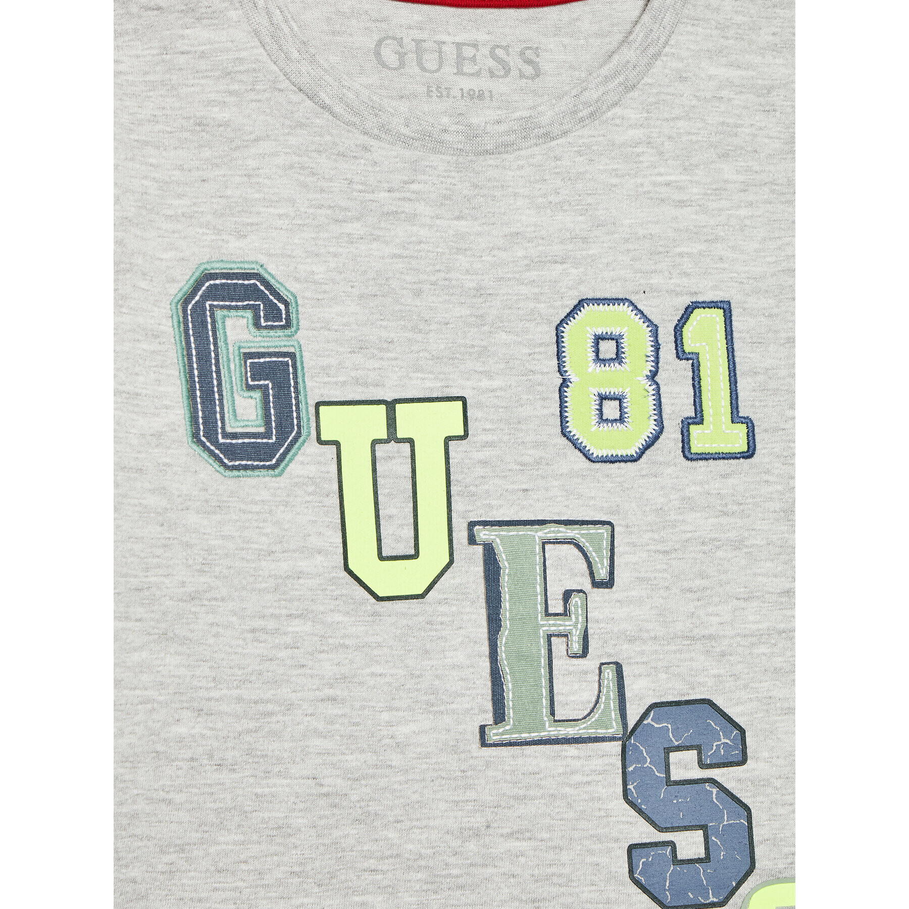 Guess Bluză N2YI28 K9N50 Gri Regular Fit - Pled.ro