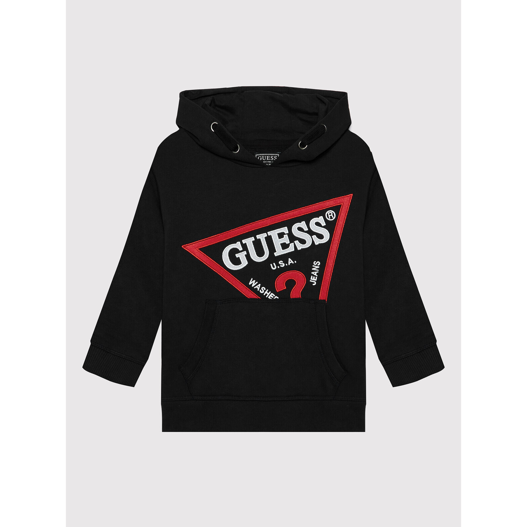 Guess Bluză N2YQ09 KAD70 Negru Oversize - Pled.ro