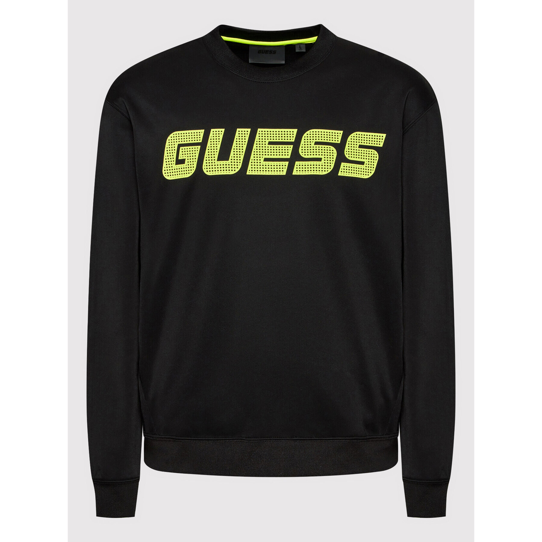 Guess Bluză Z2YQ17 FL04W Negru Regular Fit - Pled.ro