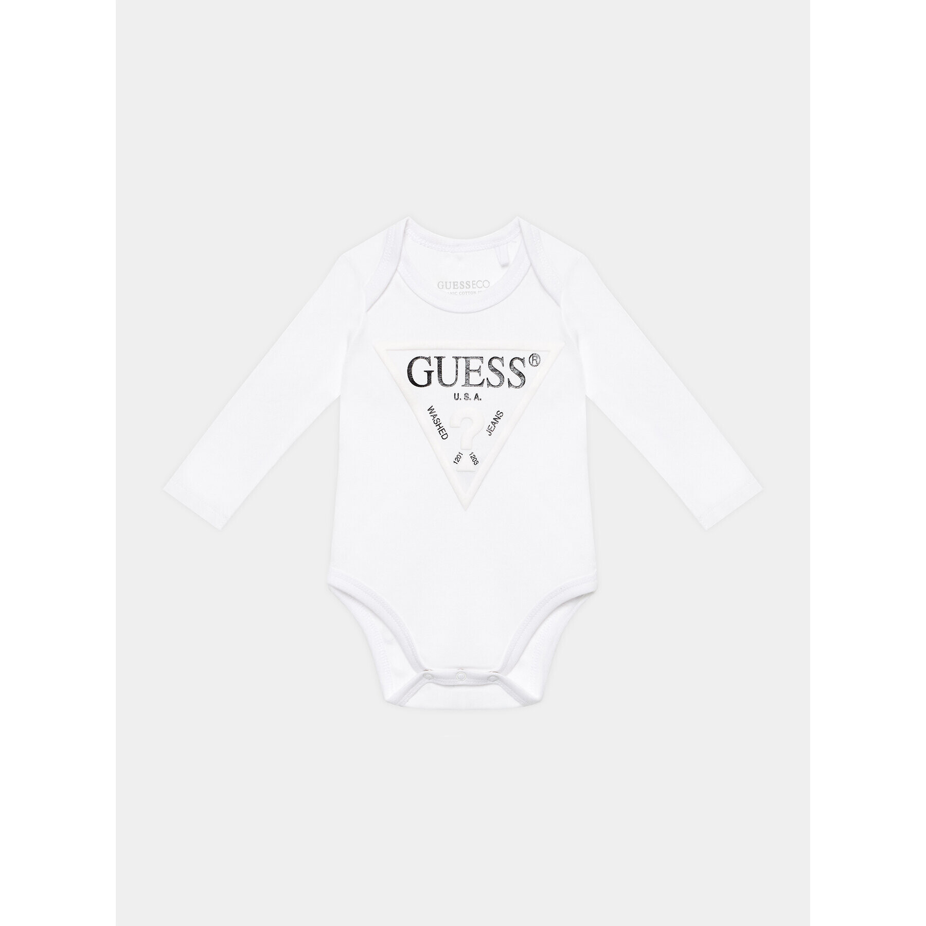 Guess Body pentru copii H3YW14 KA6W4 Alb Regular Fit - Pled.ro