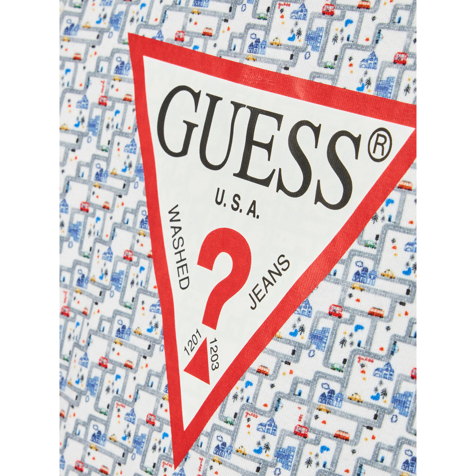 Guess Body pentru copii P2GG04 J1311 Albastru Regular Fit - Pled.ro