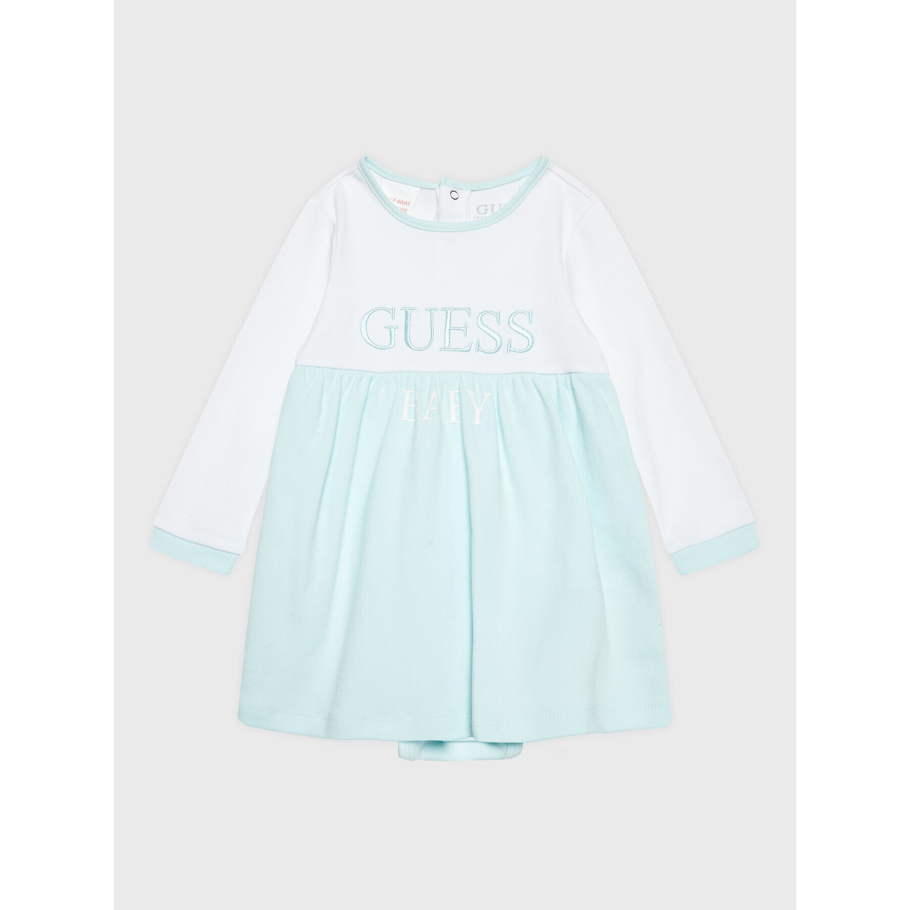 Guess Body pentru copii S2RG07 KA6W0 Verde Regular Fit - Pled.ro