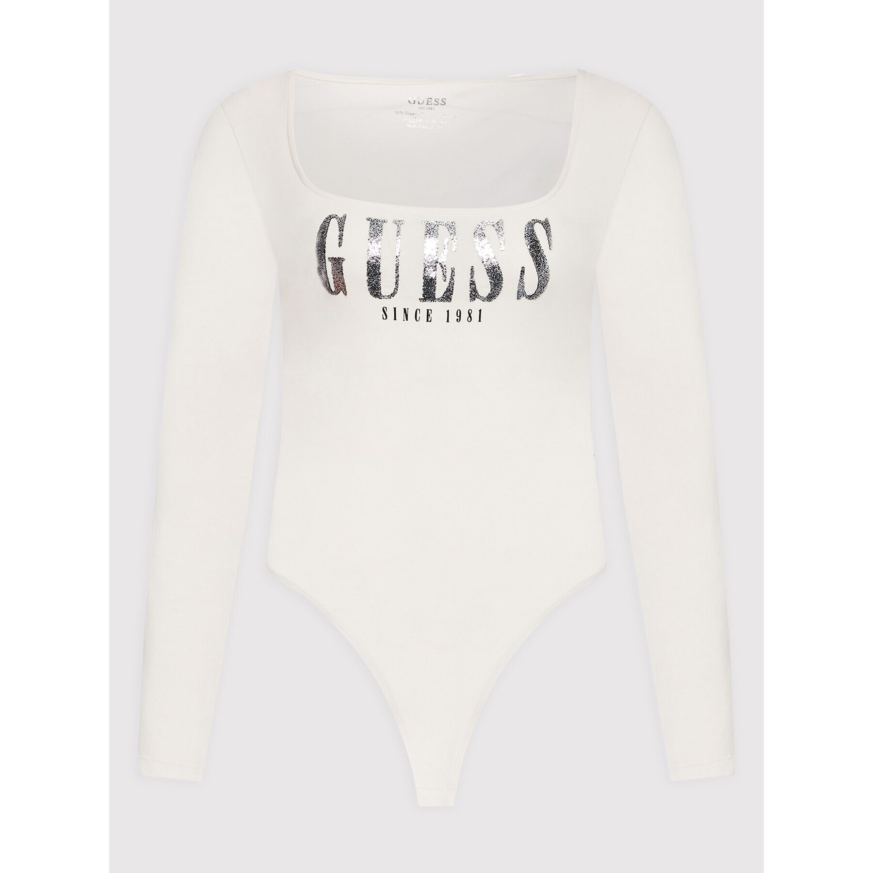 Guess Body W2YP38 J1311 Alb Slim Fit - Pled.ro