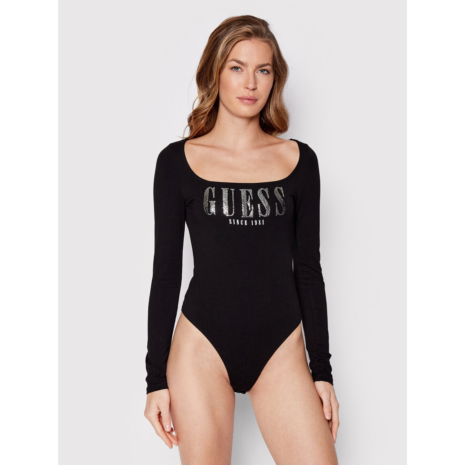 Guess Body W2YP38 J1311 Negru Slim Fit - Pled.ro