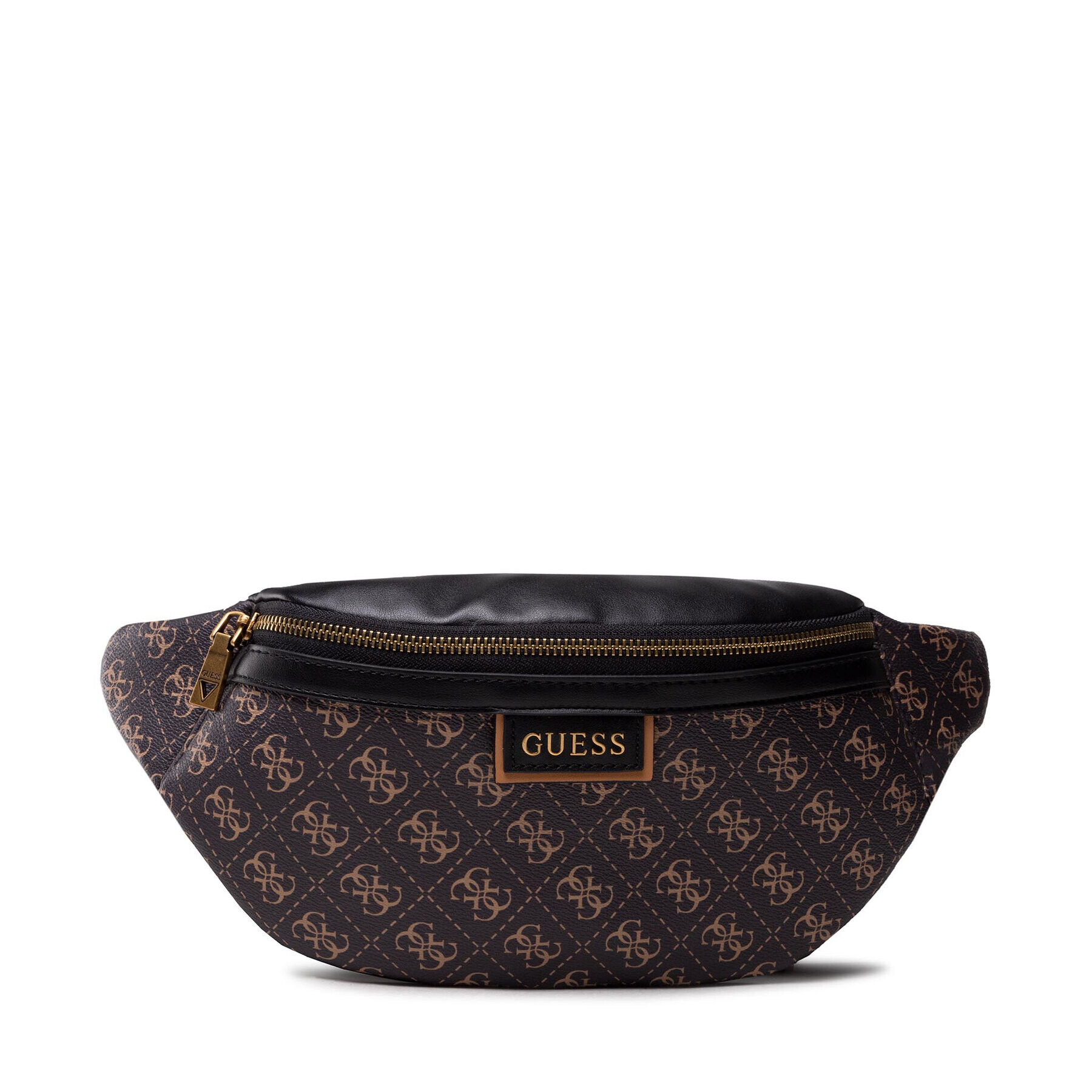 Guess Borsetă Vezzola (4G Print) HMVEZL P1130 Maro - Pled.ro