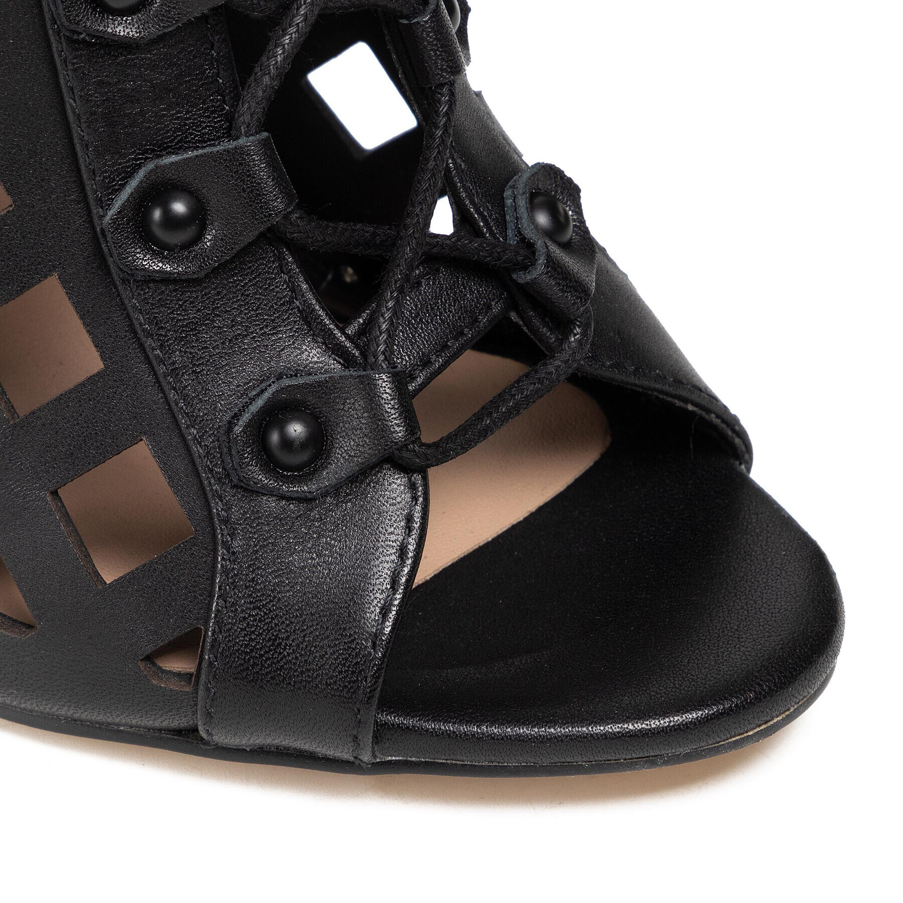 Guess Botine Abriele FL5ABL LEA09 Negru - Pled.ro