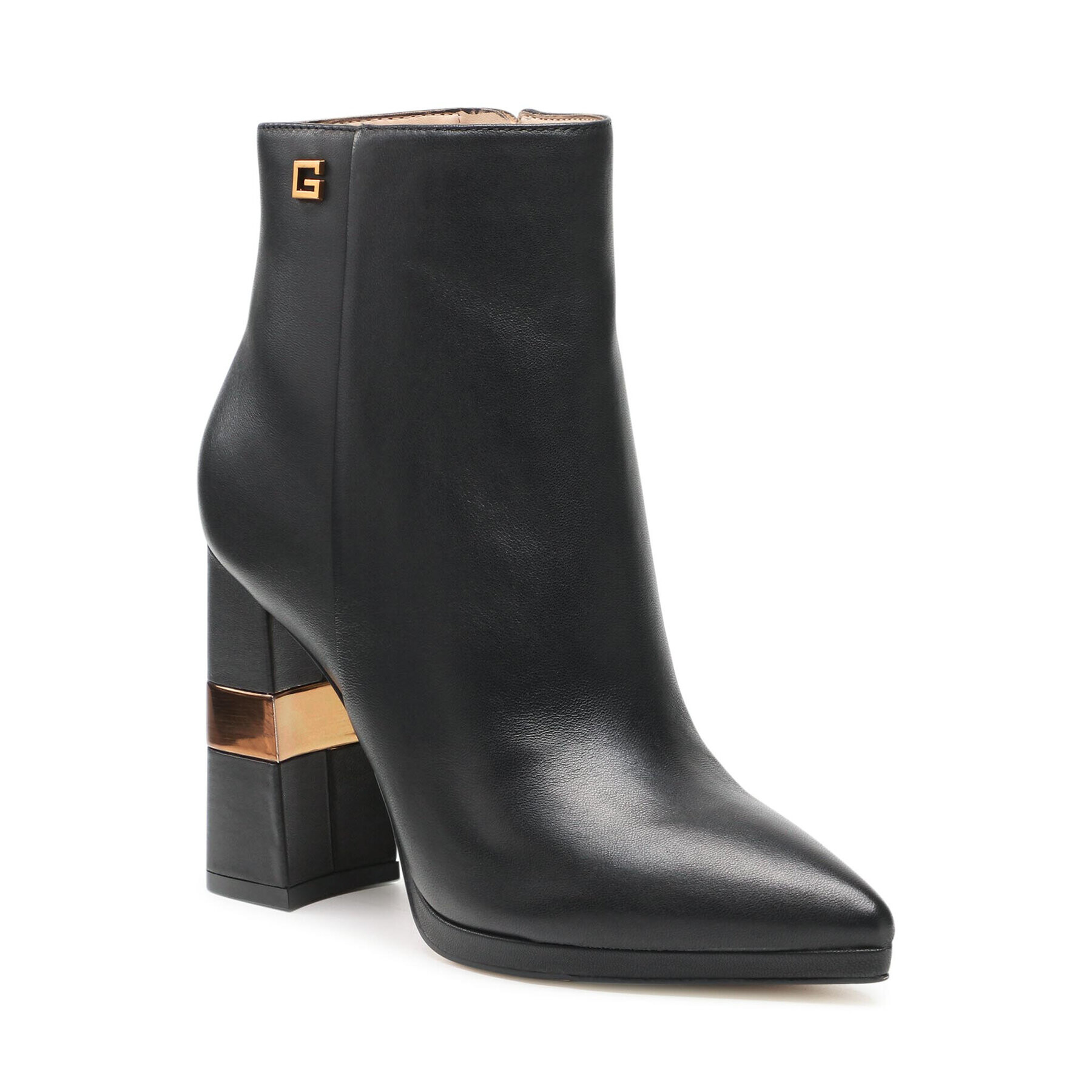 Guess Botine Edite FL7EDI LEA10 Negru - Pled.ro