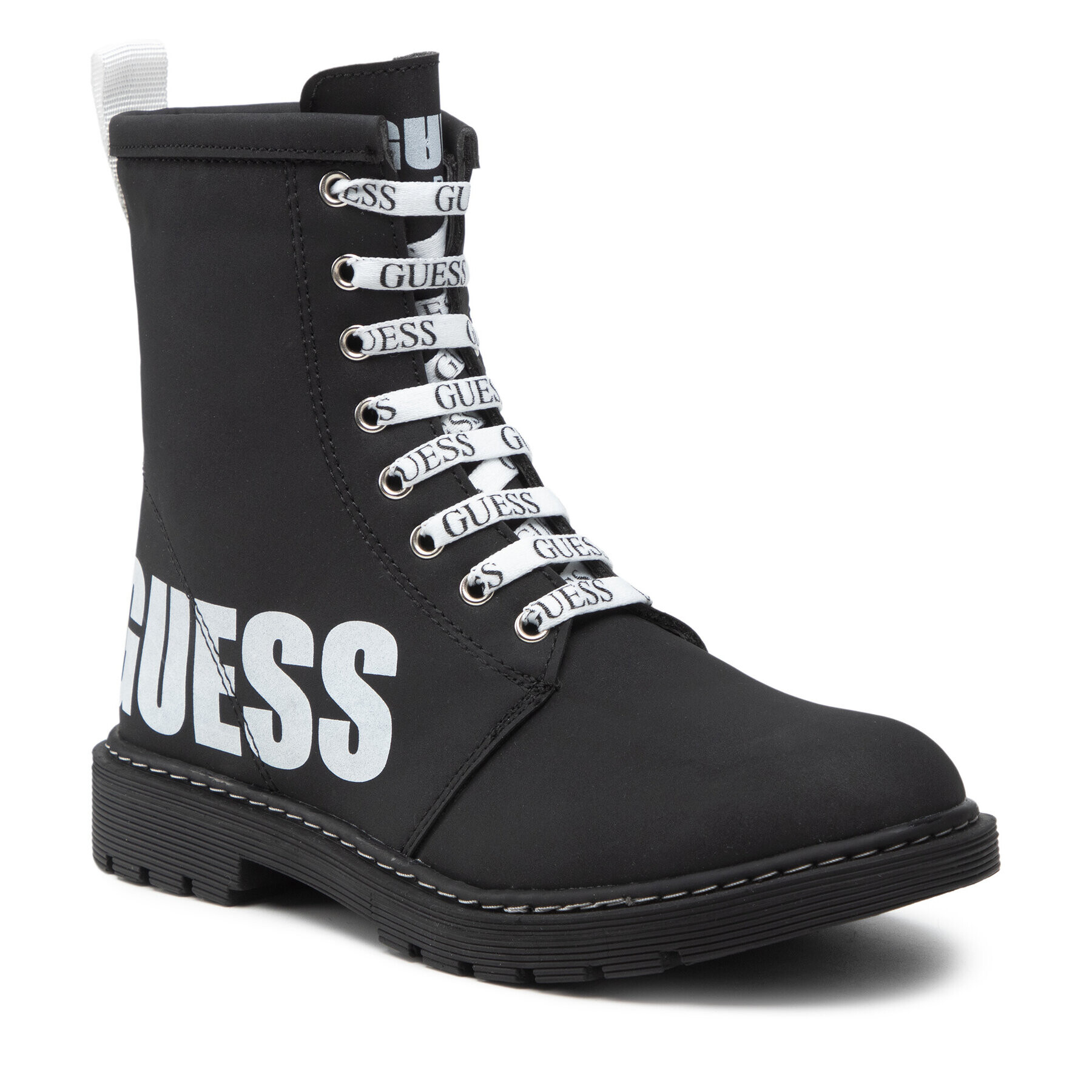 Guess Botine FJJUL8 ESU10 Negru - Pled.ro