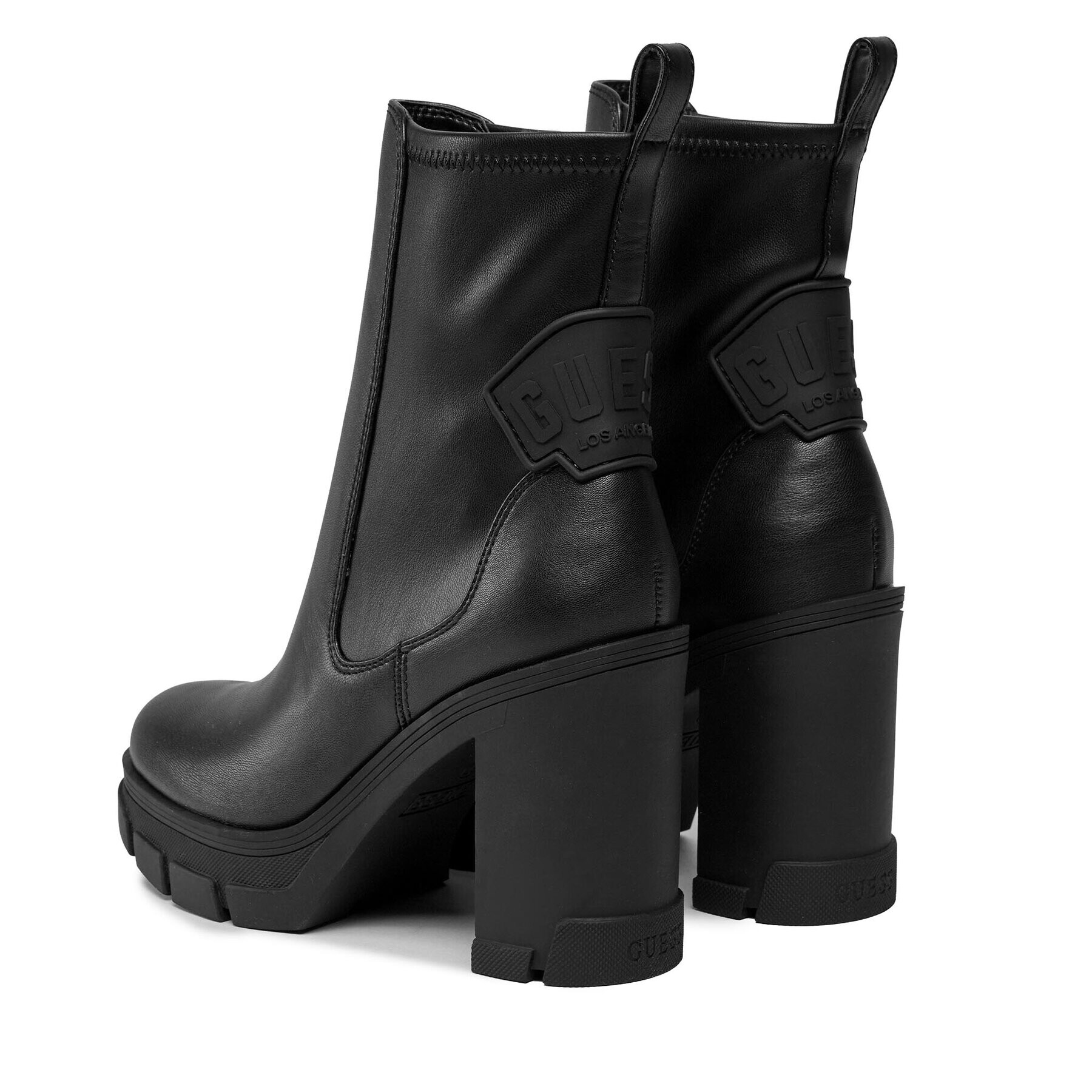 Guess Botine FL7XNO ELE10 Negru - Pled.ro