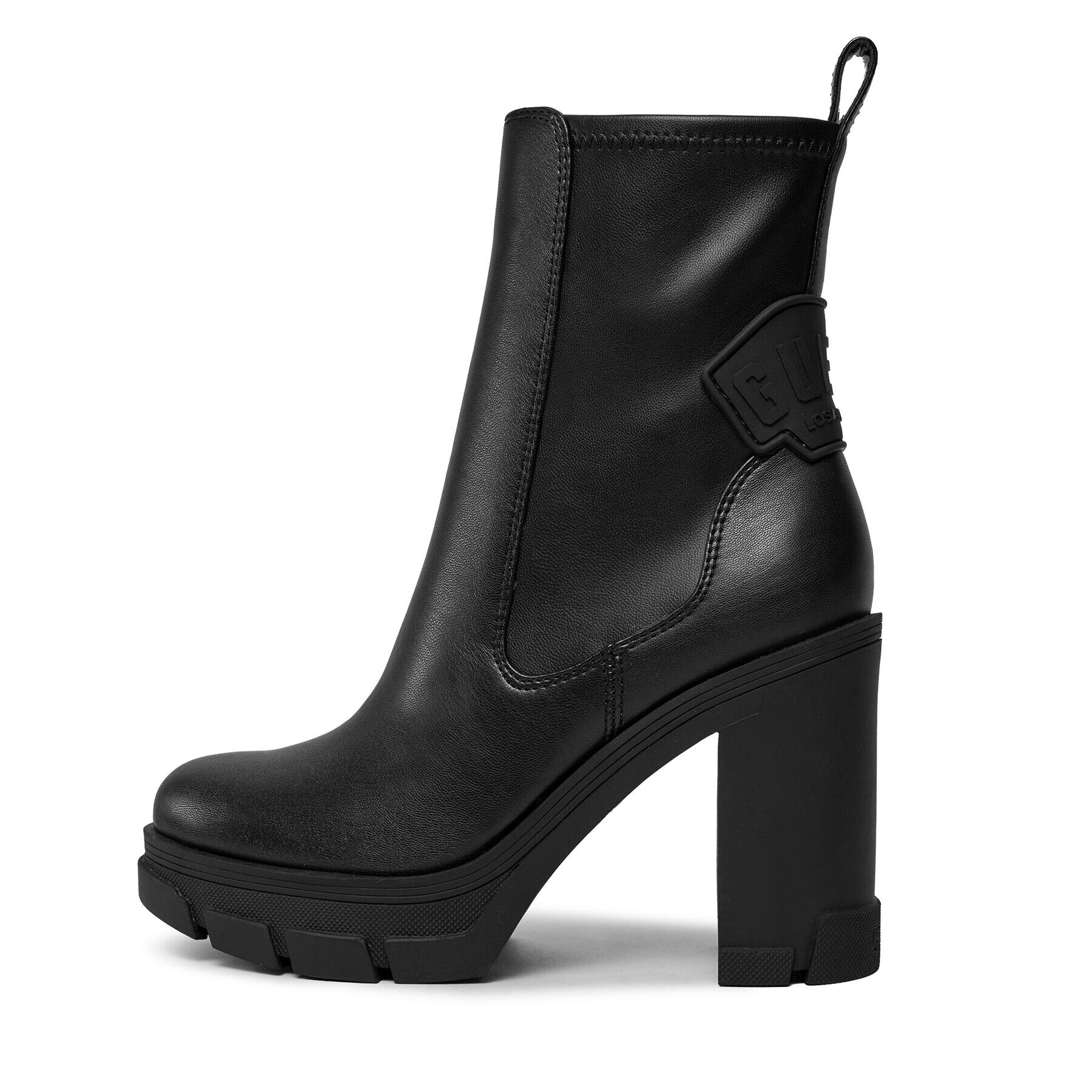 Guess Botine FL7XNO ELE10 Negru - Pled.ro