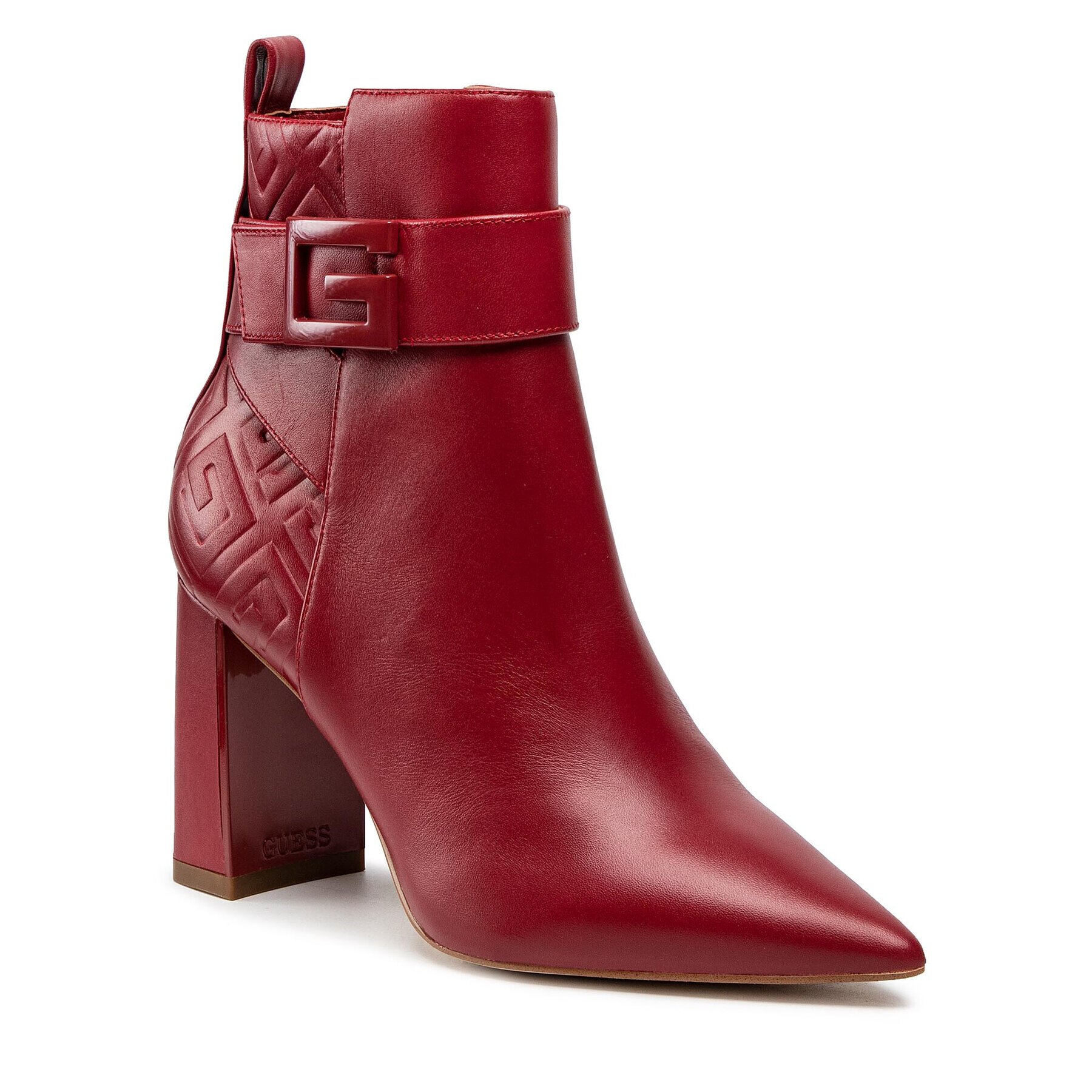 Guess Botine FL8ELY LEA10 Roșu - Pled.ro