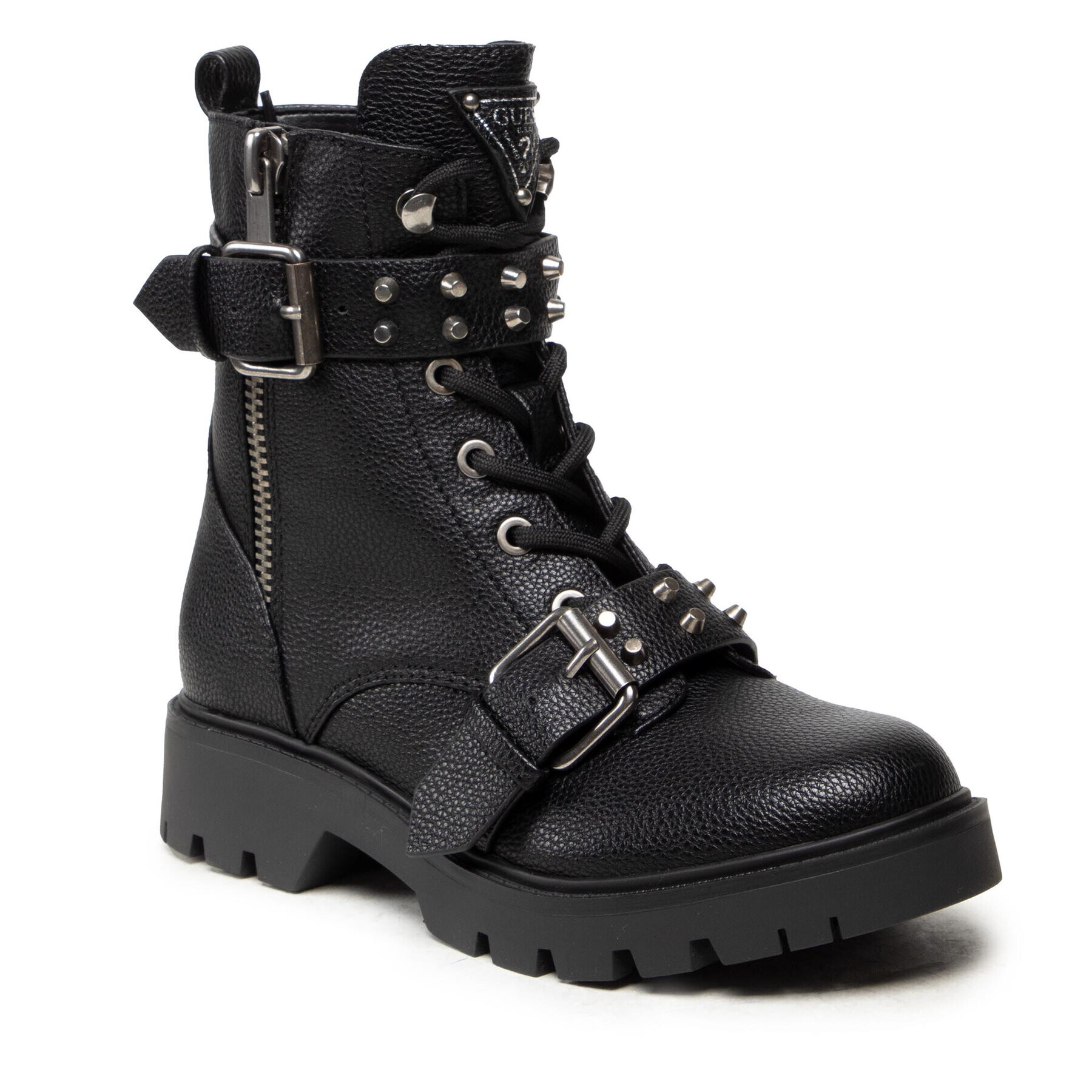 Guess Botine FL8R2D ELE10 Negru - Pled.ro