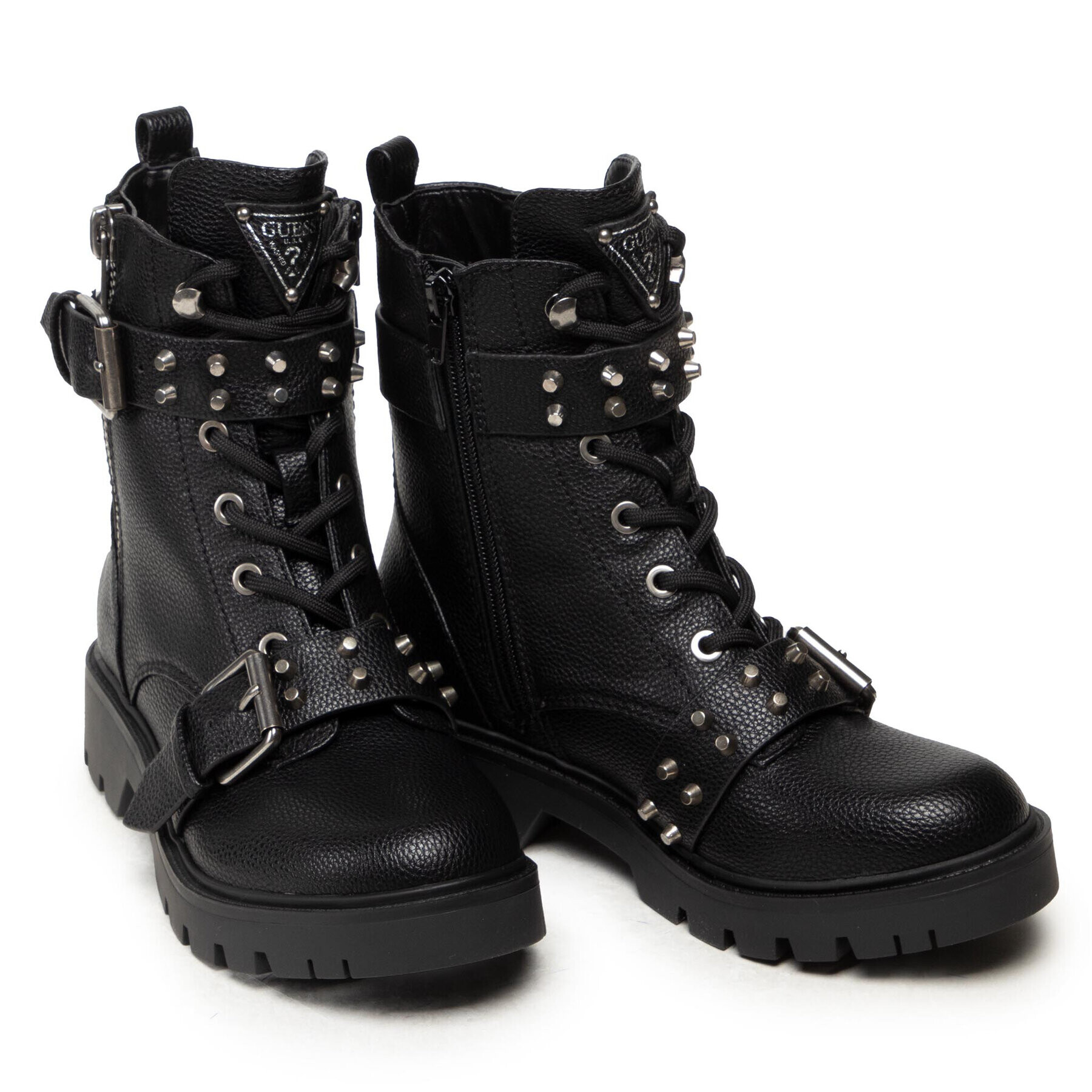 Guess Botine FL8R2D ELE10 Negru - Pled.ro