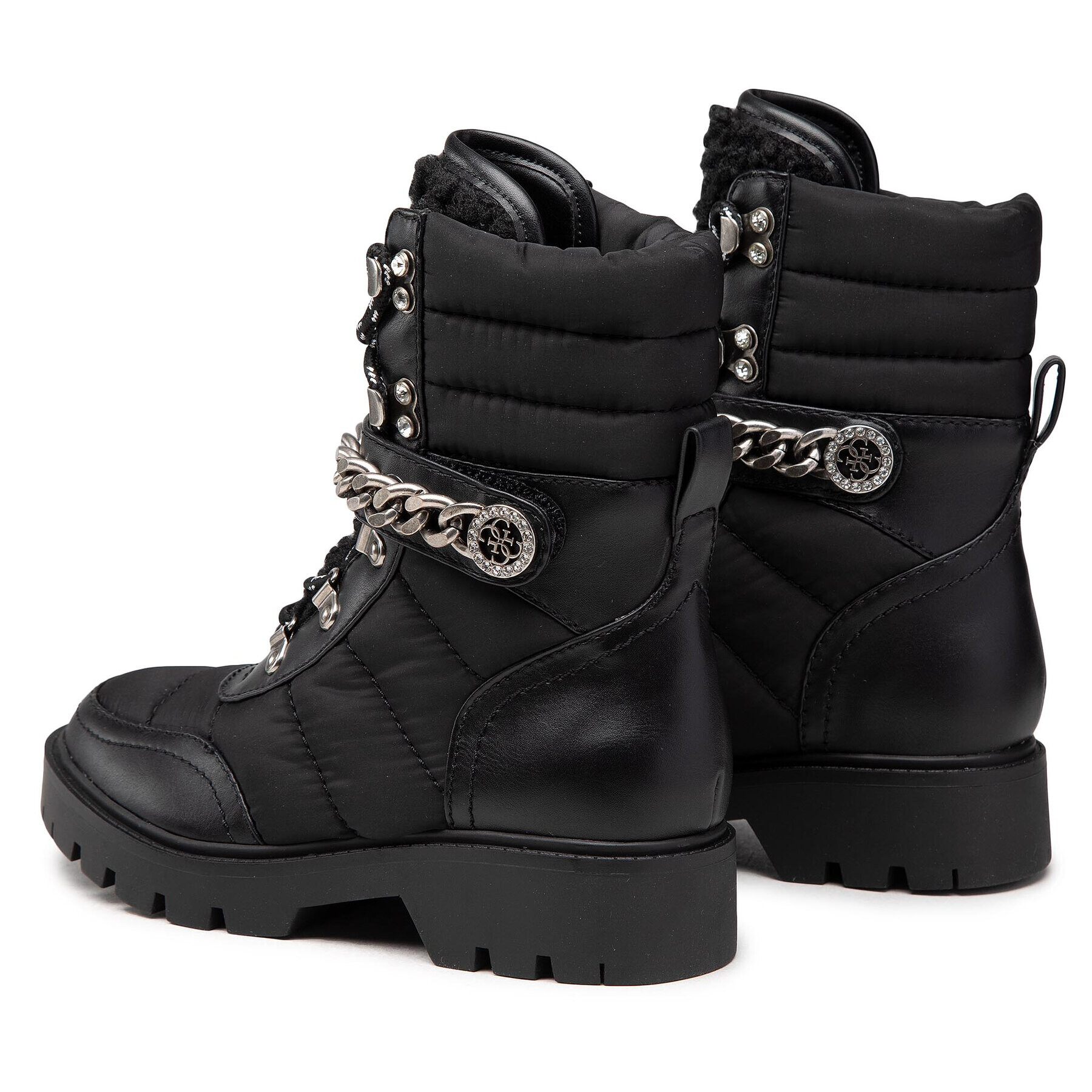 Guess Botine FL8RSD FAB10 Negru - Pled.ro