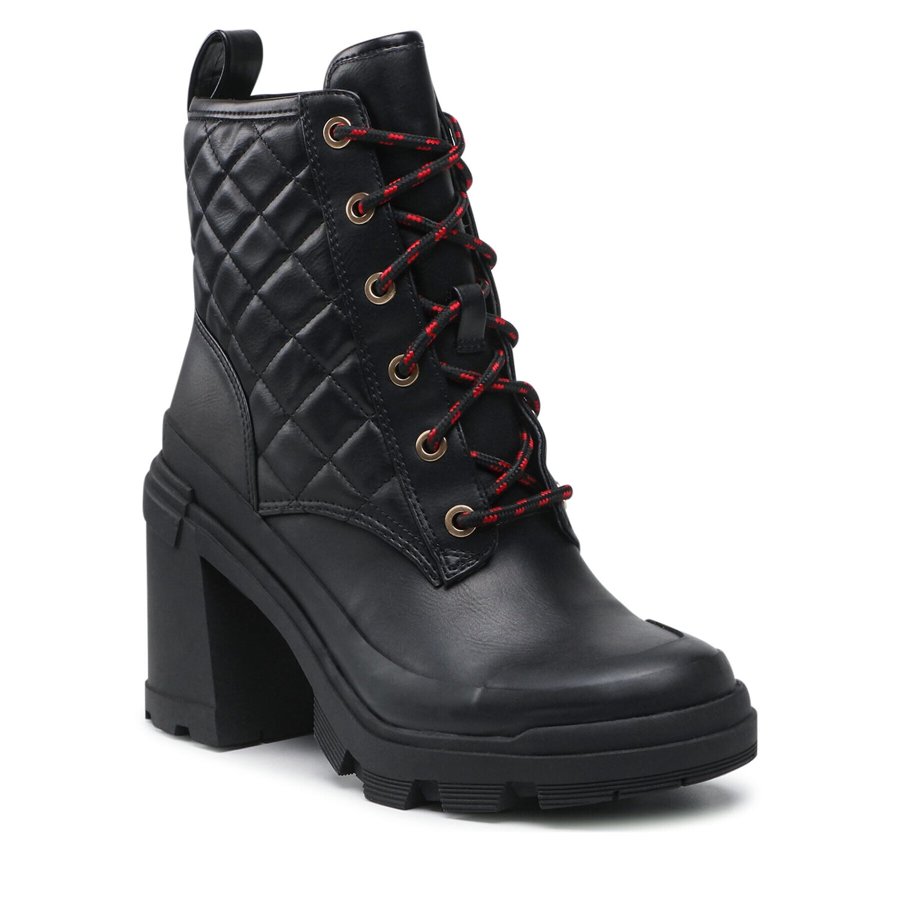 Guess Botine Rencae FL7RAE ELE10 Negru - Pled.ro