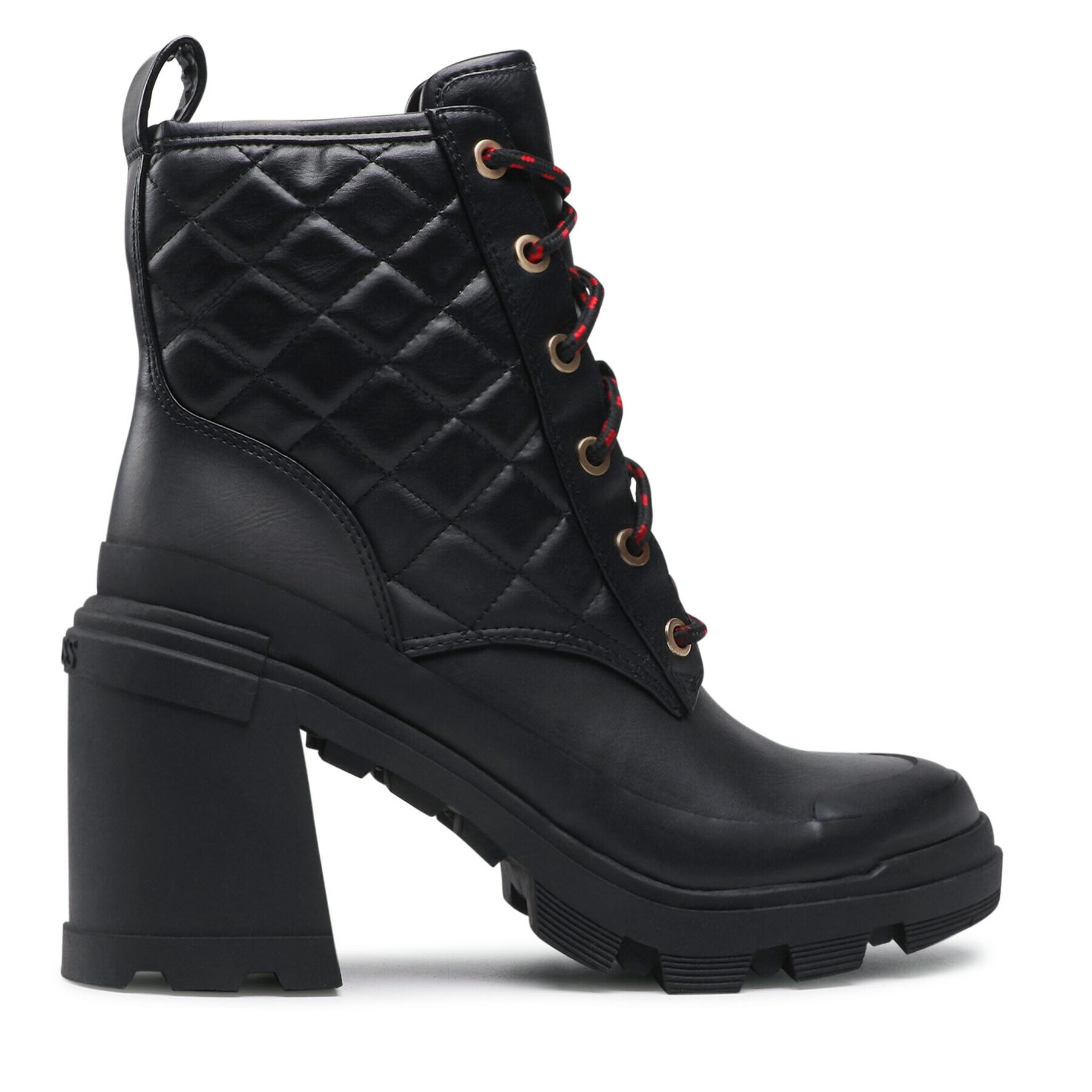 Guess Botine Rencae FL7RAE ELE10 Negru - Pled.ro