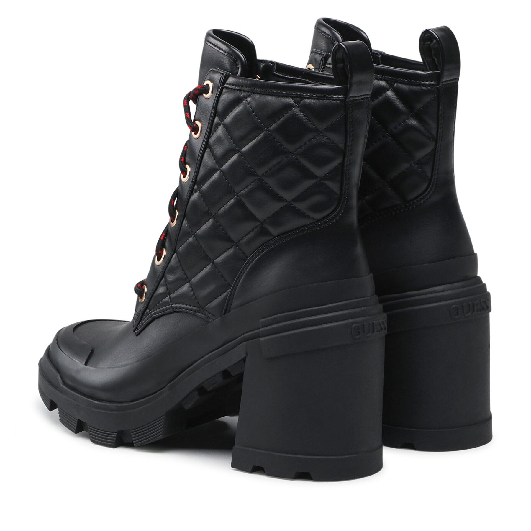 Guess Botine Rencae FL7RAE ELE10 Negru - Pled.ro