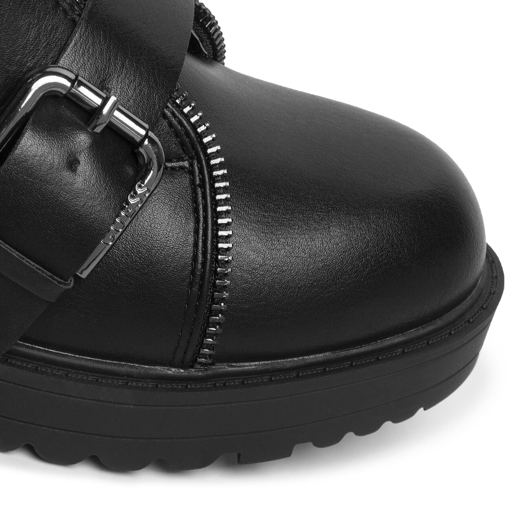 Guess Botine Wendy FL7WEN ELE10 Negru - Pled.ro