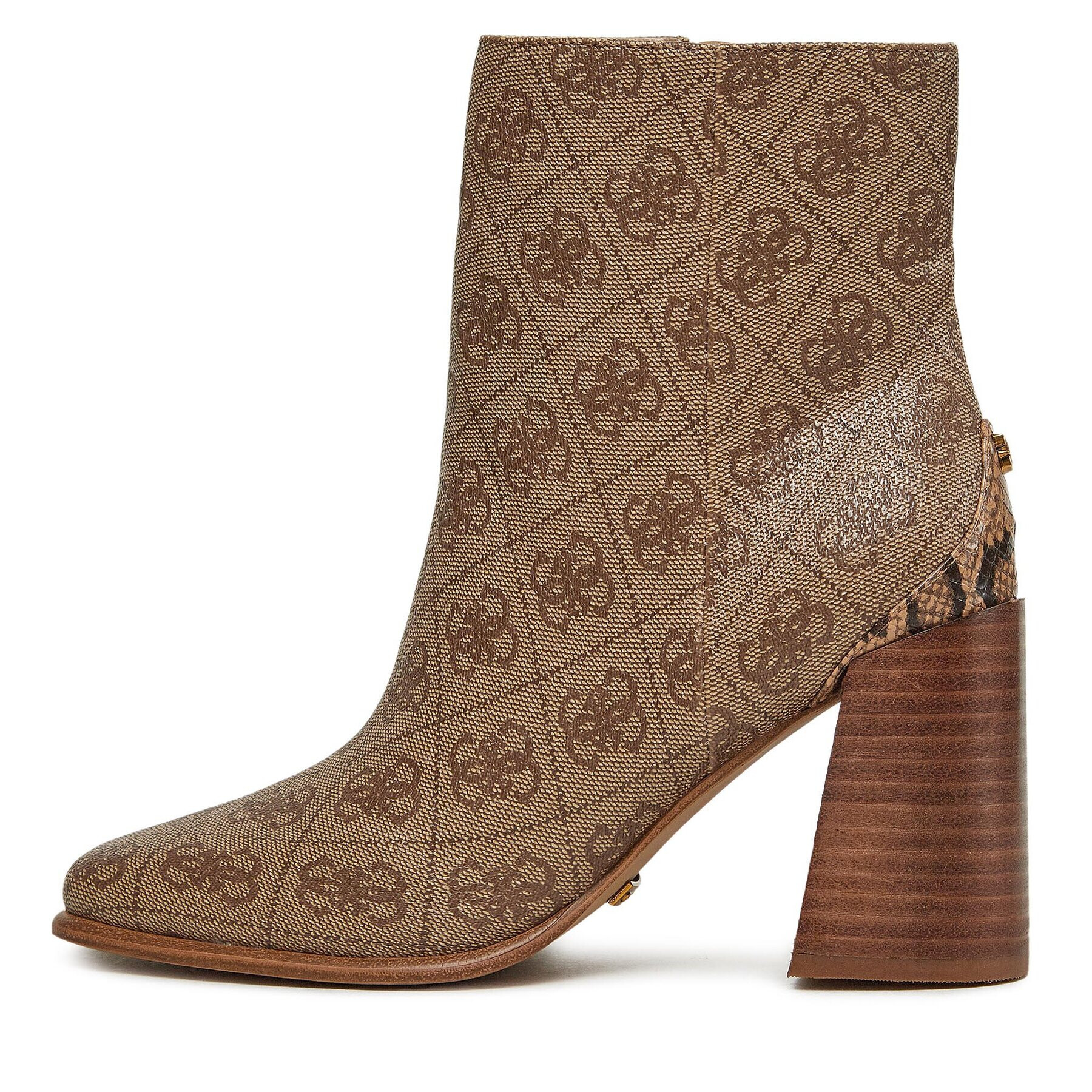 Guess Botine York2 FL8YO2 Bej - Pled.ro