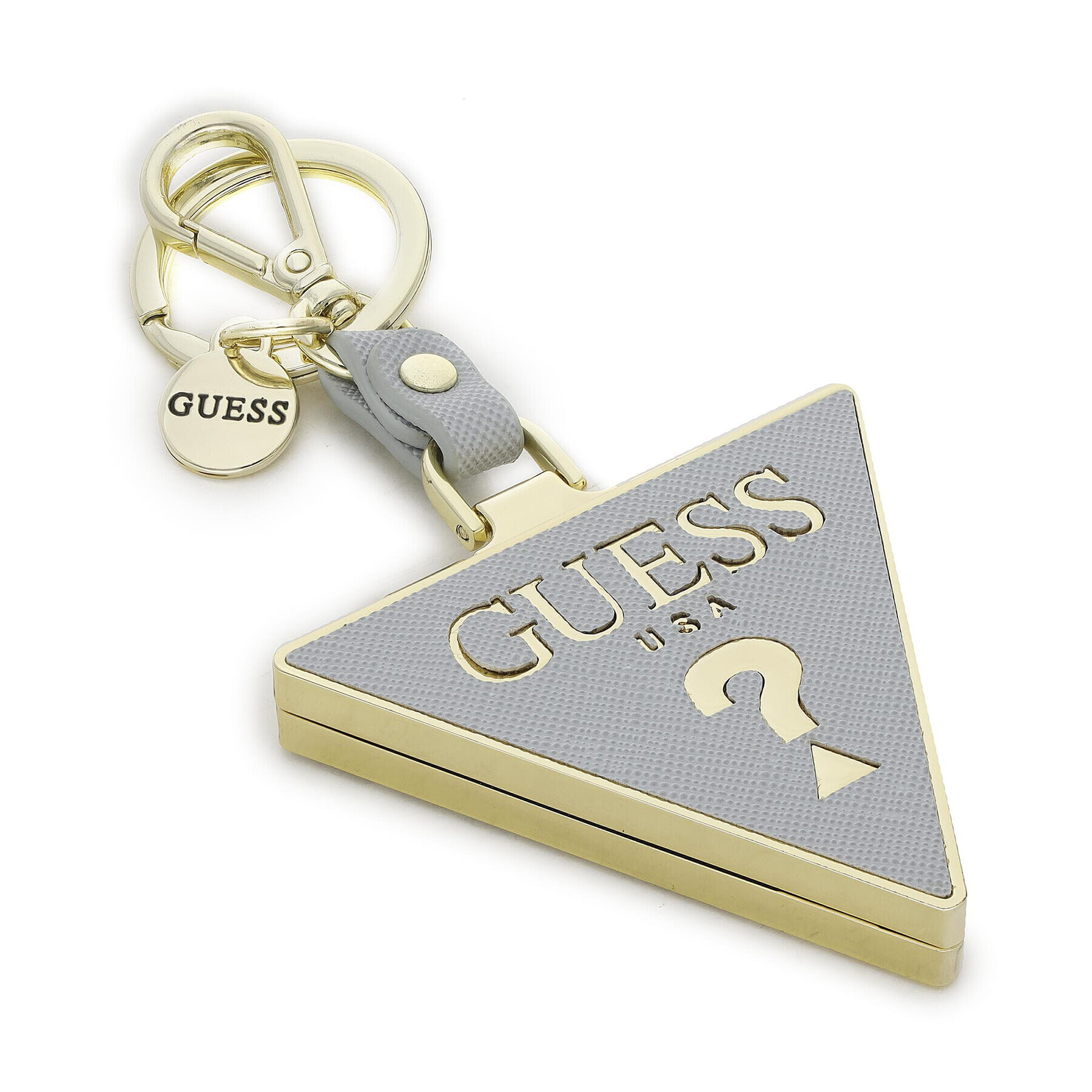 Guess Breloc Mirror Triangle Keyring RW7424 P2201 Albastru - Pled.ro