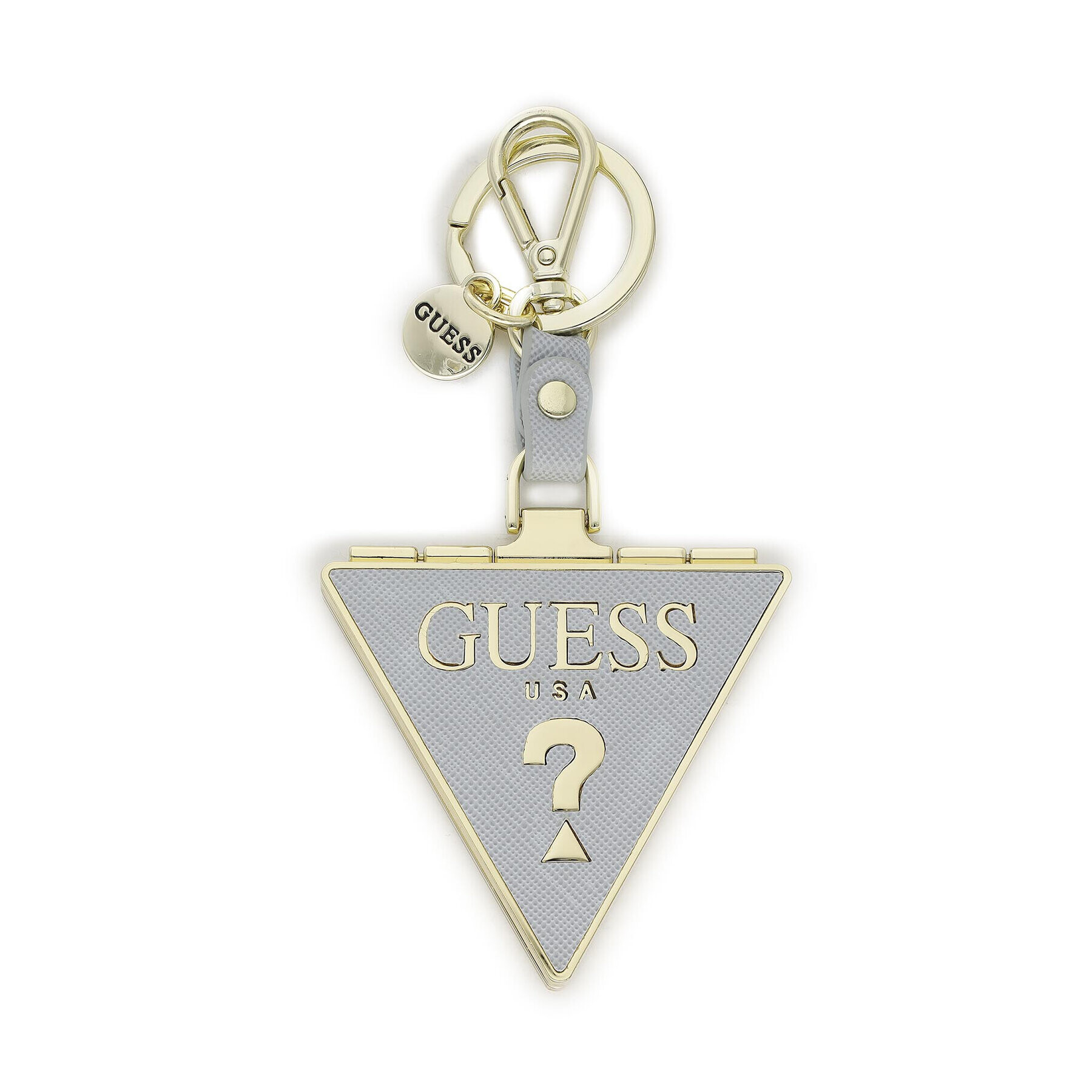 Guess Breloc Mirror Triangle Keyring RW7424 P2201 Albastru - Pled.ro