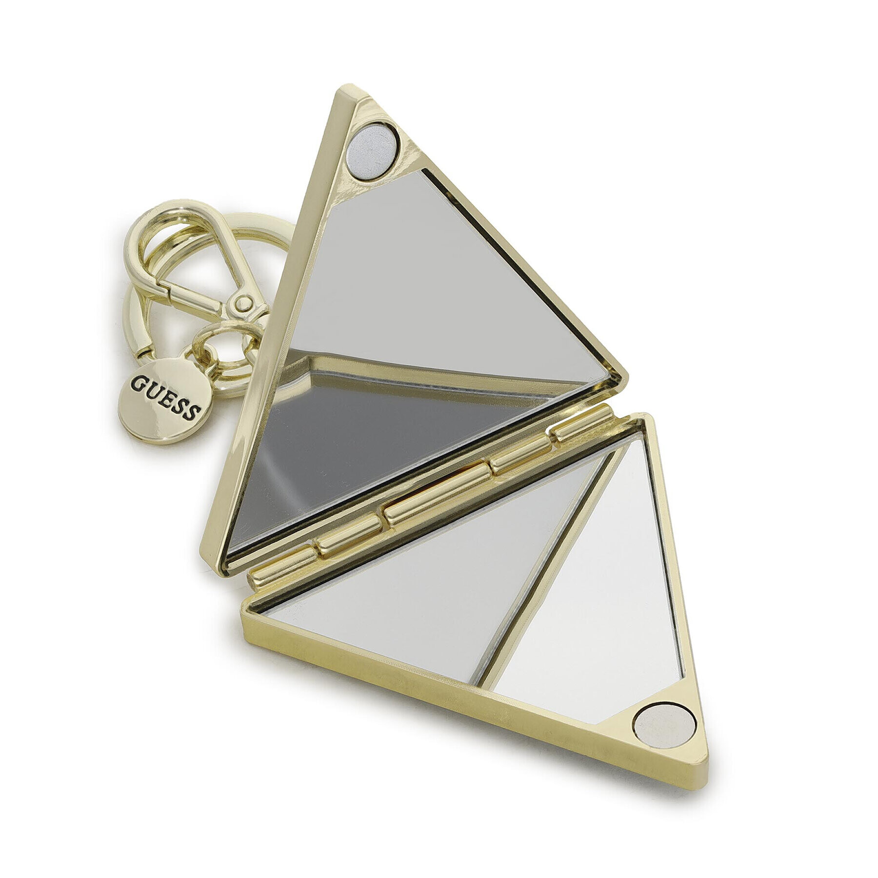 Guess Breloc Mirror Triangle Keyring RW7424 P2201 Albastru - Pled.ro