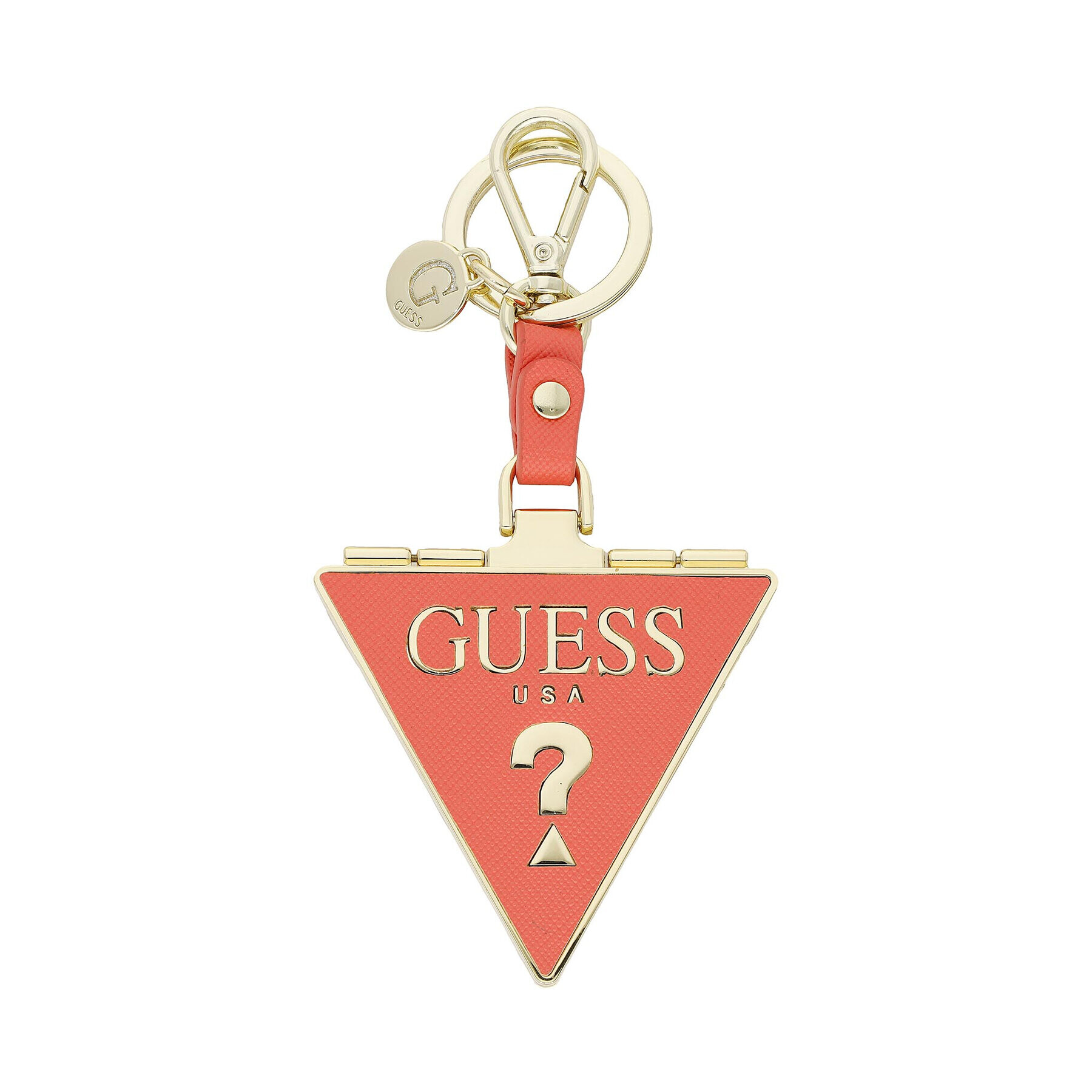 Guess Breloc Mirror Triangle Keyring RW7424 P2201 Roz - Pled.ro