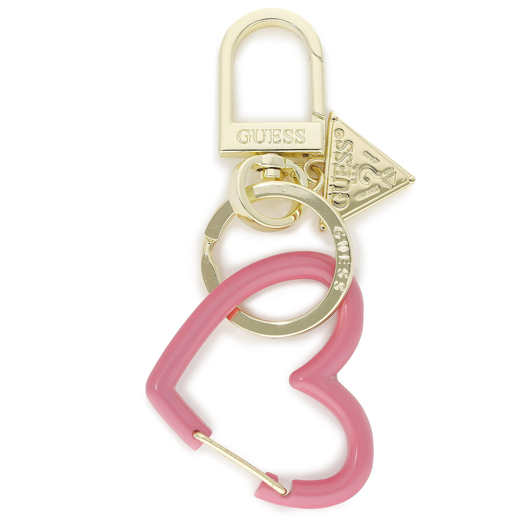 Guess Breloc Not Coorddinated Keyrings RW7426 P2201 Auriu - Pled.ro