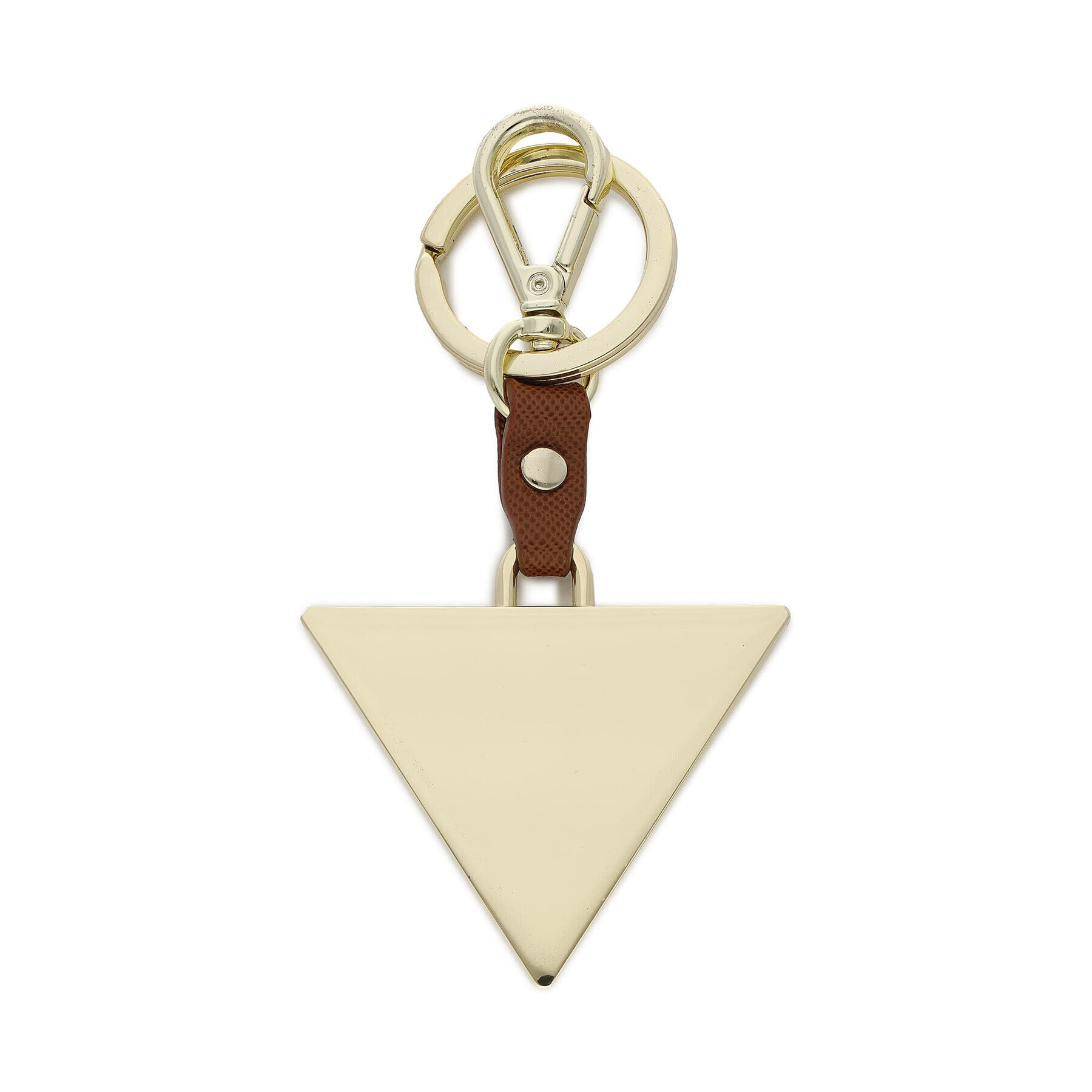 Guess Breloc Saffiano Triangle Keyring RW7421 P2201 Maro - Pled.ro