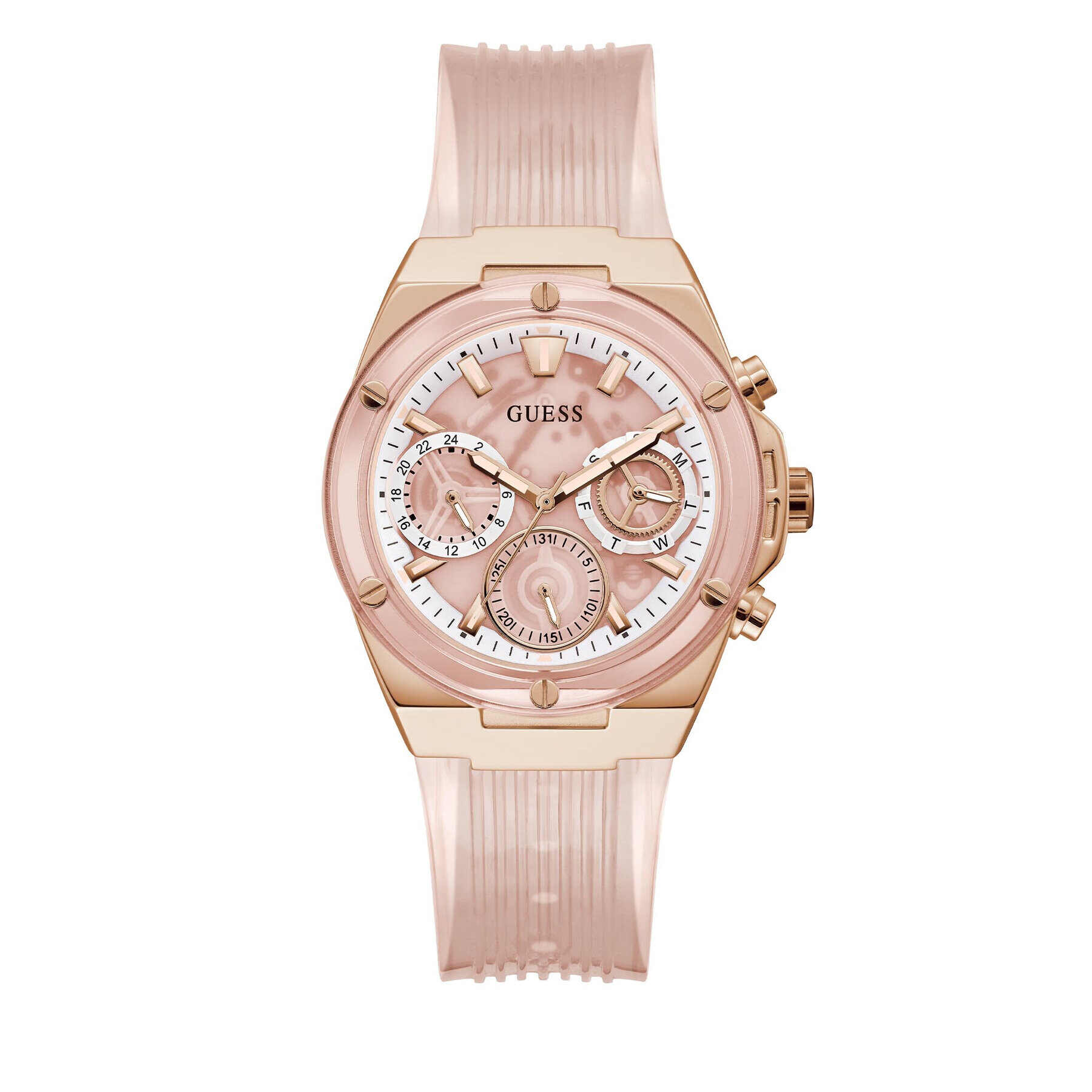 Guess Ceas Athena GW0409L3 Roz - Pled.ro