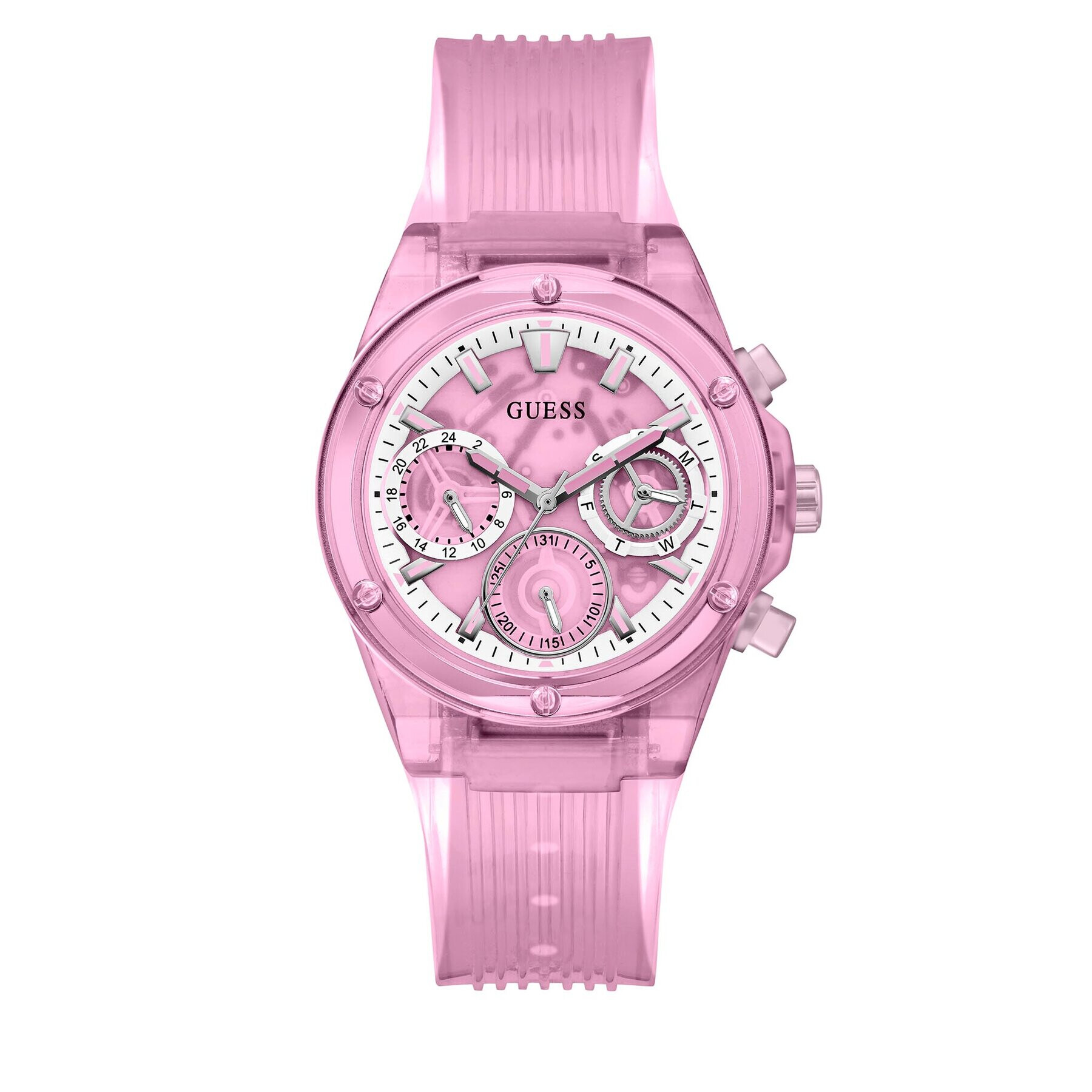 Guess Ceas Athena GW0438L2 Roz - Pled.ro