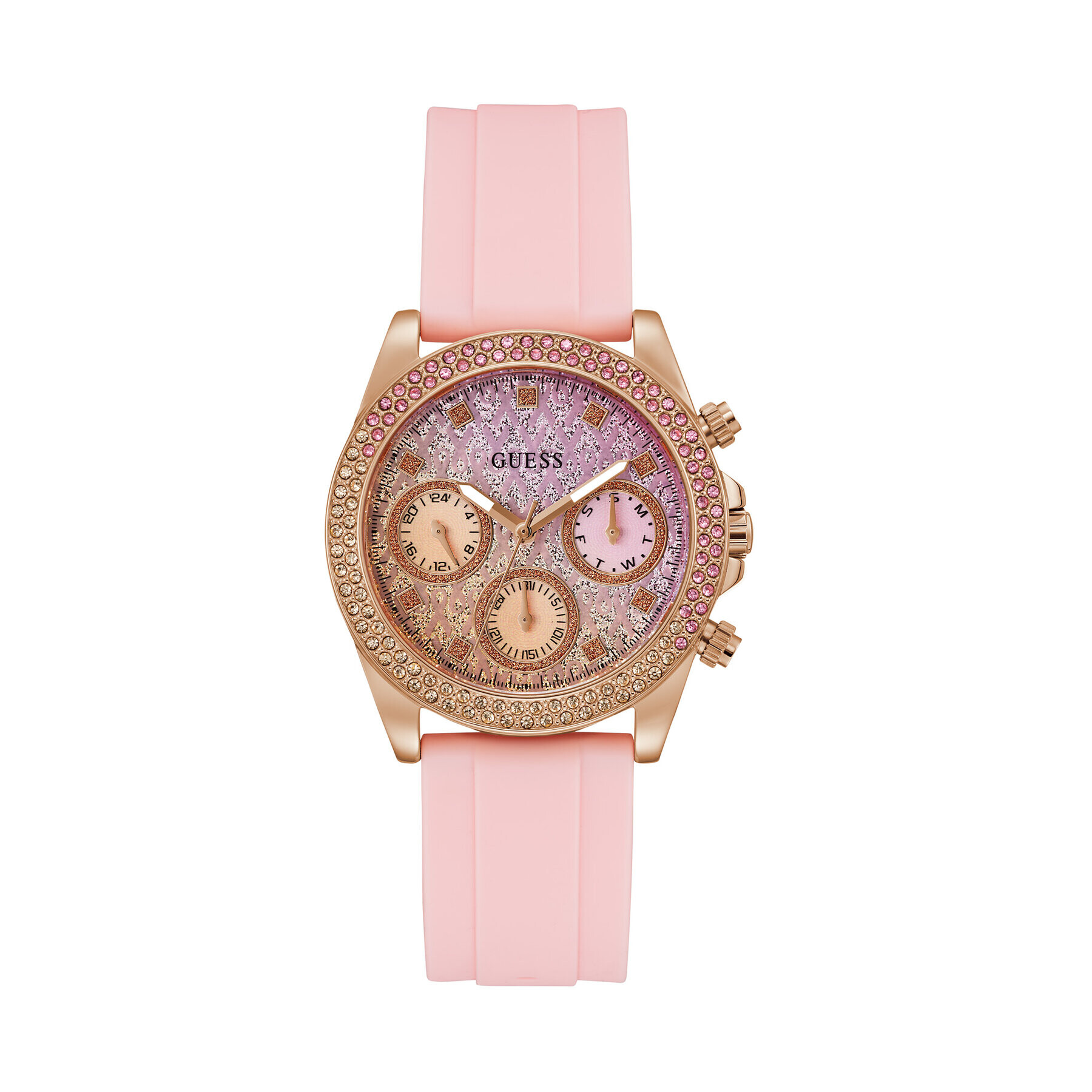 Guess Ceas Crystal GW0032L4 Roz - Pled.ro