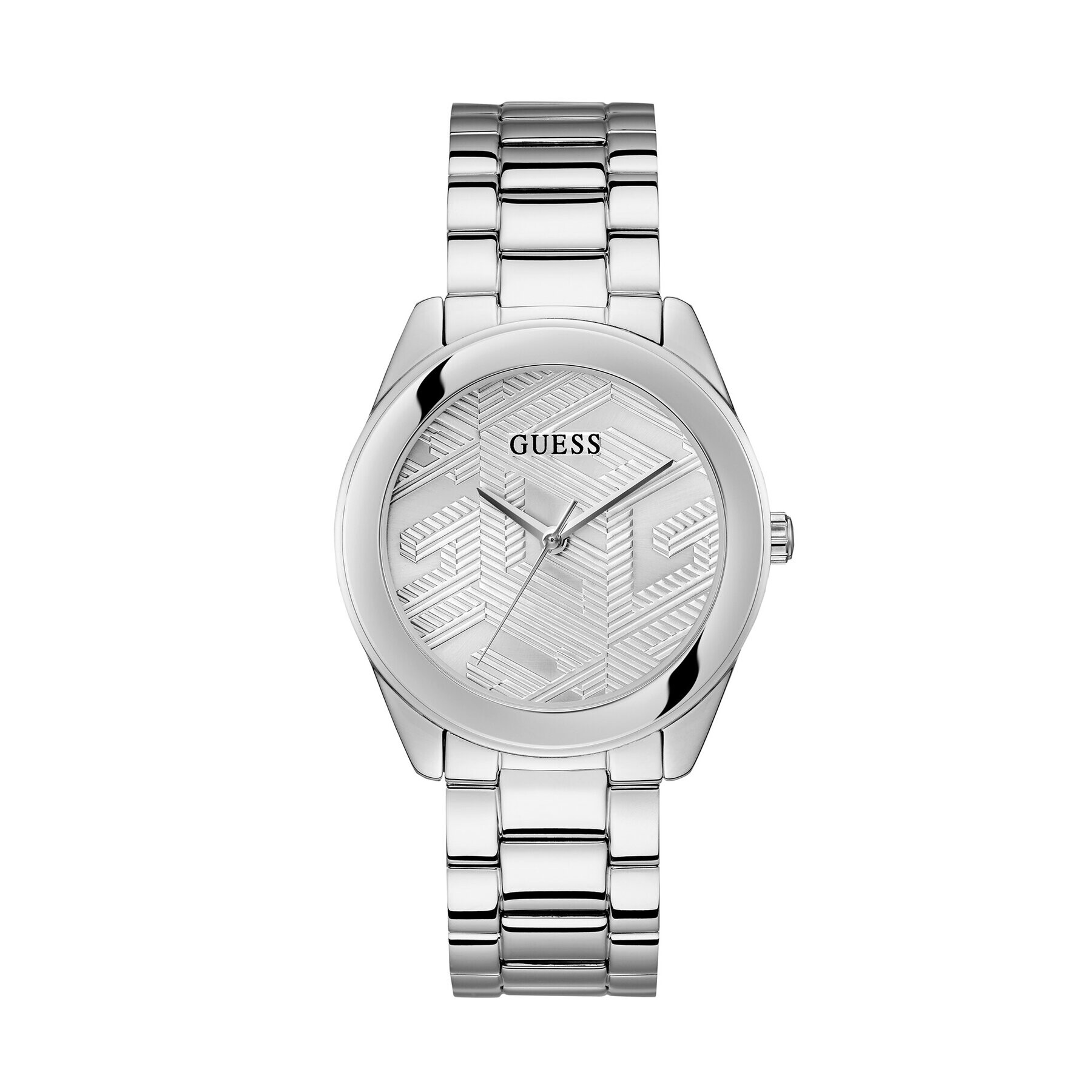 Guess Ceas damă Cubed GW0606L1 Argintiu - Pled.ro