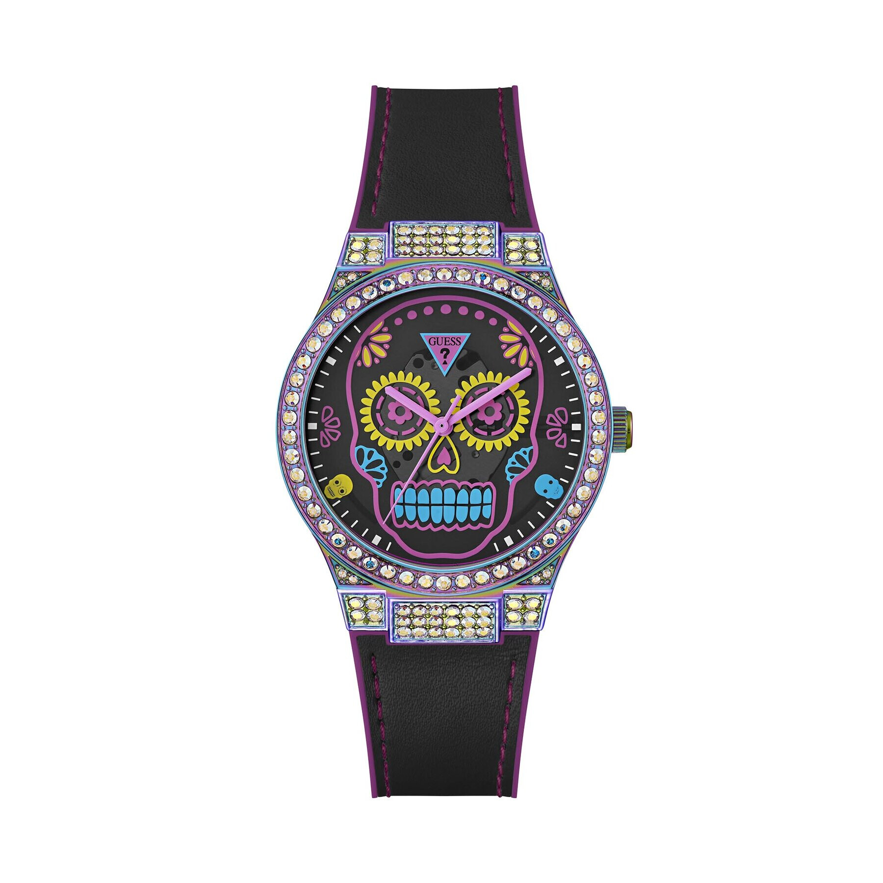 Guess Ceas Day Of The Dead GW0505L2 Negru - Pled.ro