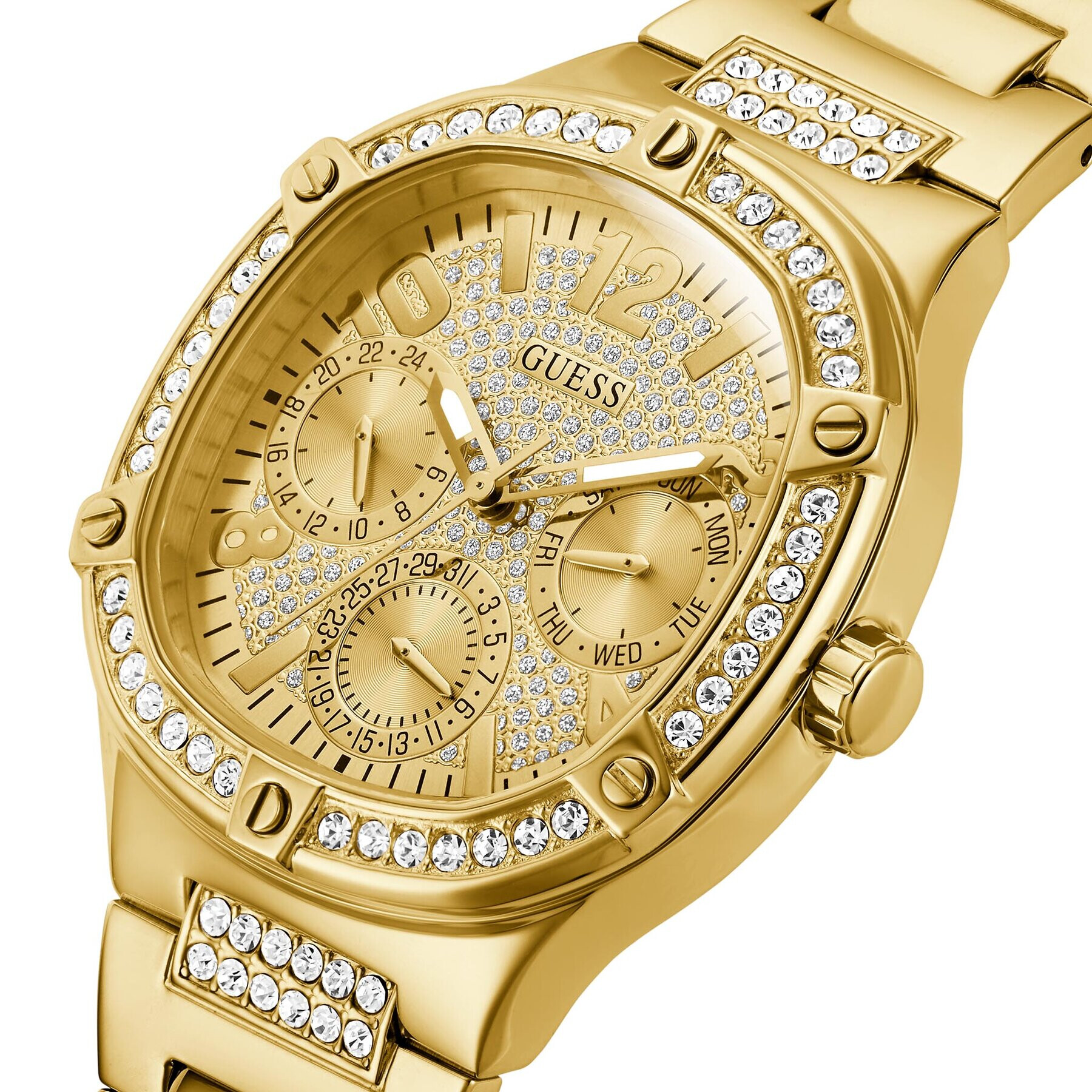 Guess Ceas Duchess GW0558L2 Auriu - Pled.ro